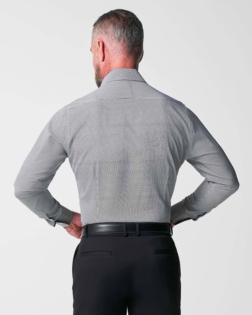 "The Newbury" Black Windowpane