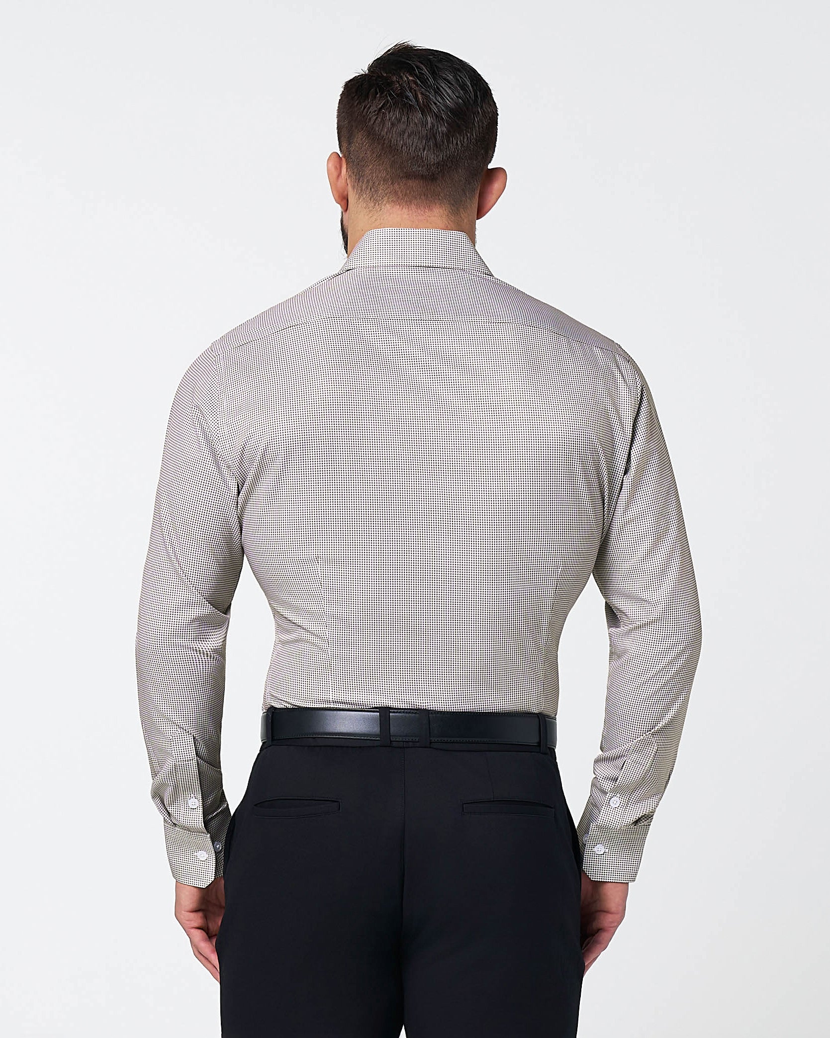 "The Vancouver" Brown Houndstooth