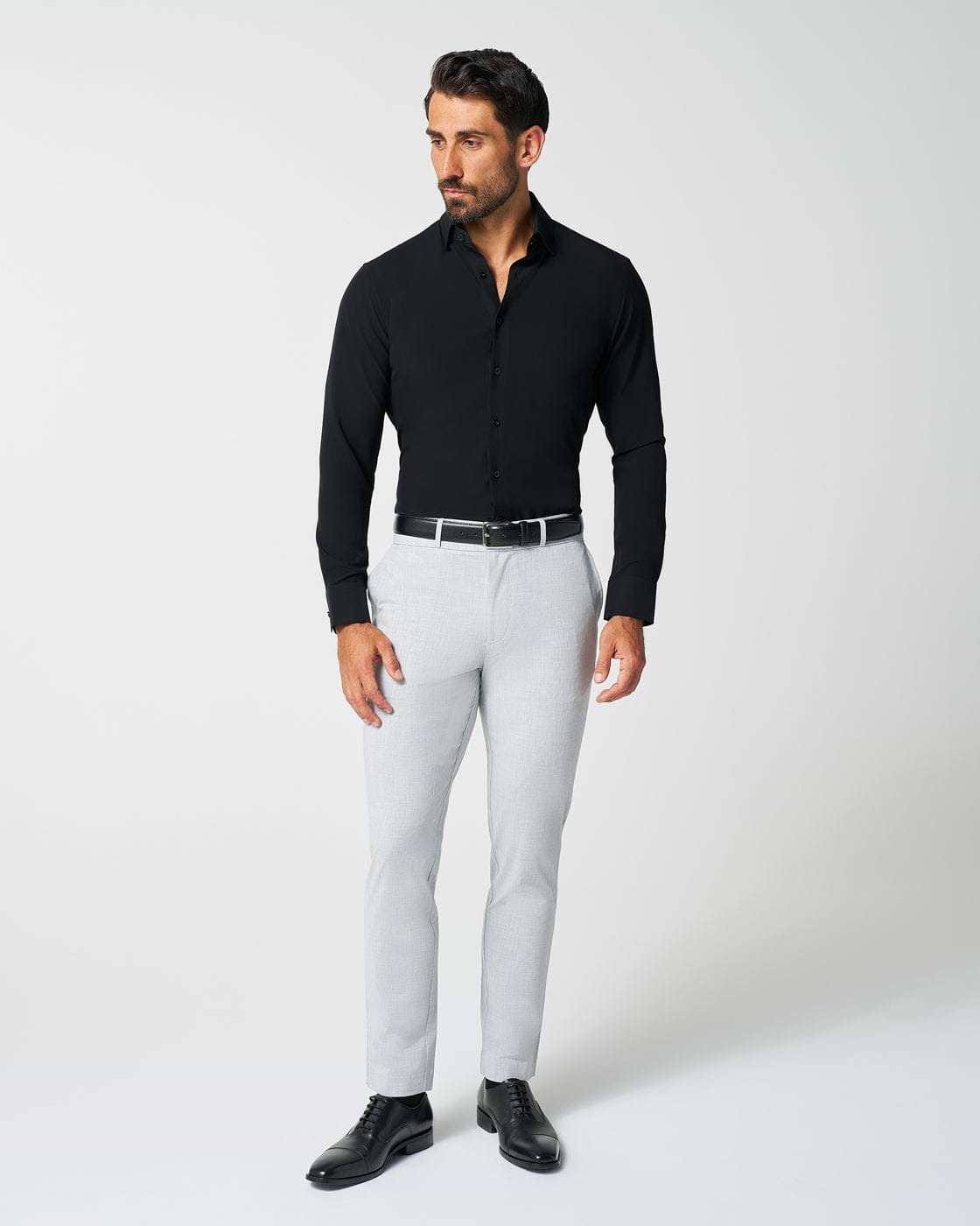 "The Von" Solid Black - Classic Fit