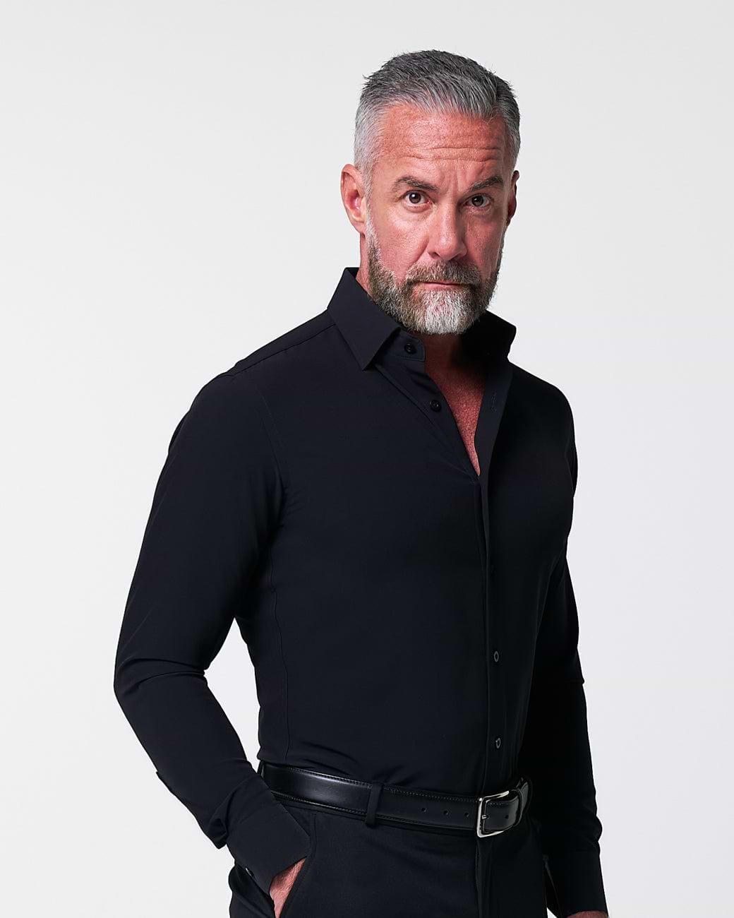 "The Von" Solid Black - Classic Fit