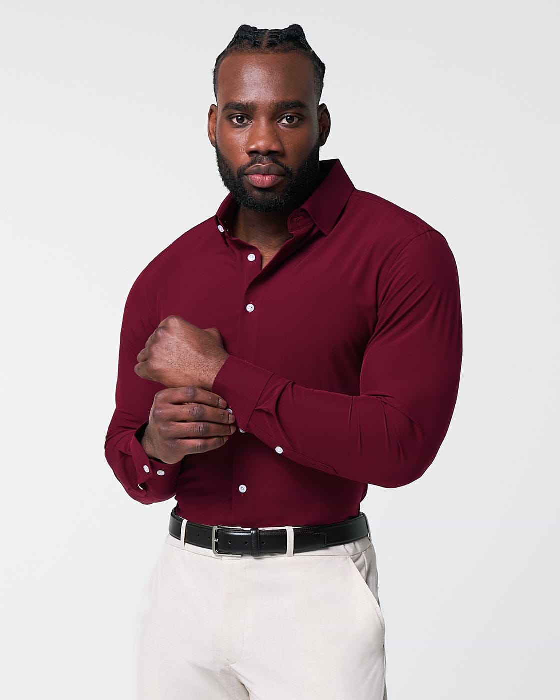 "The Ward" Solid Maroon