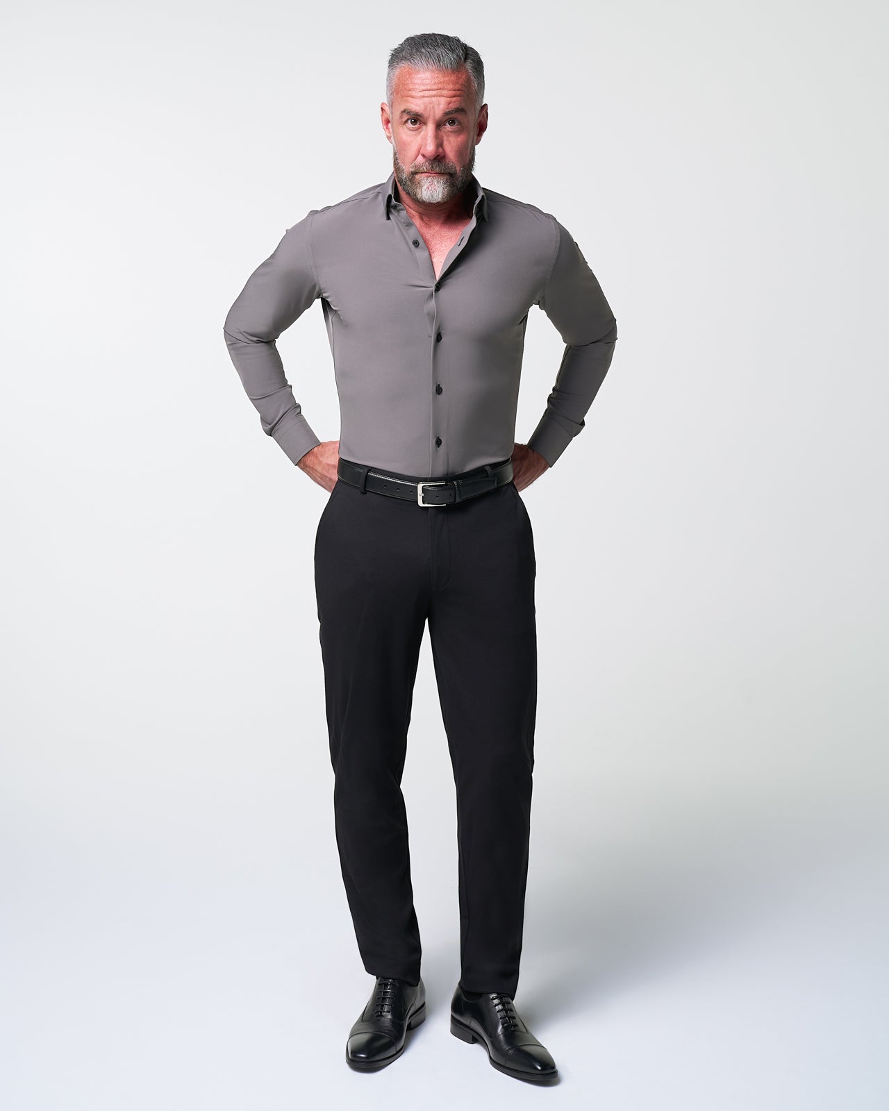 "The Wayne" Solid Grey