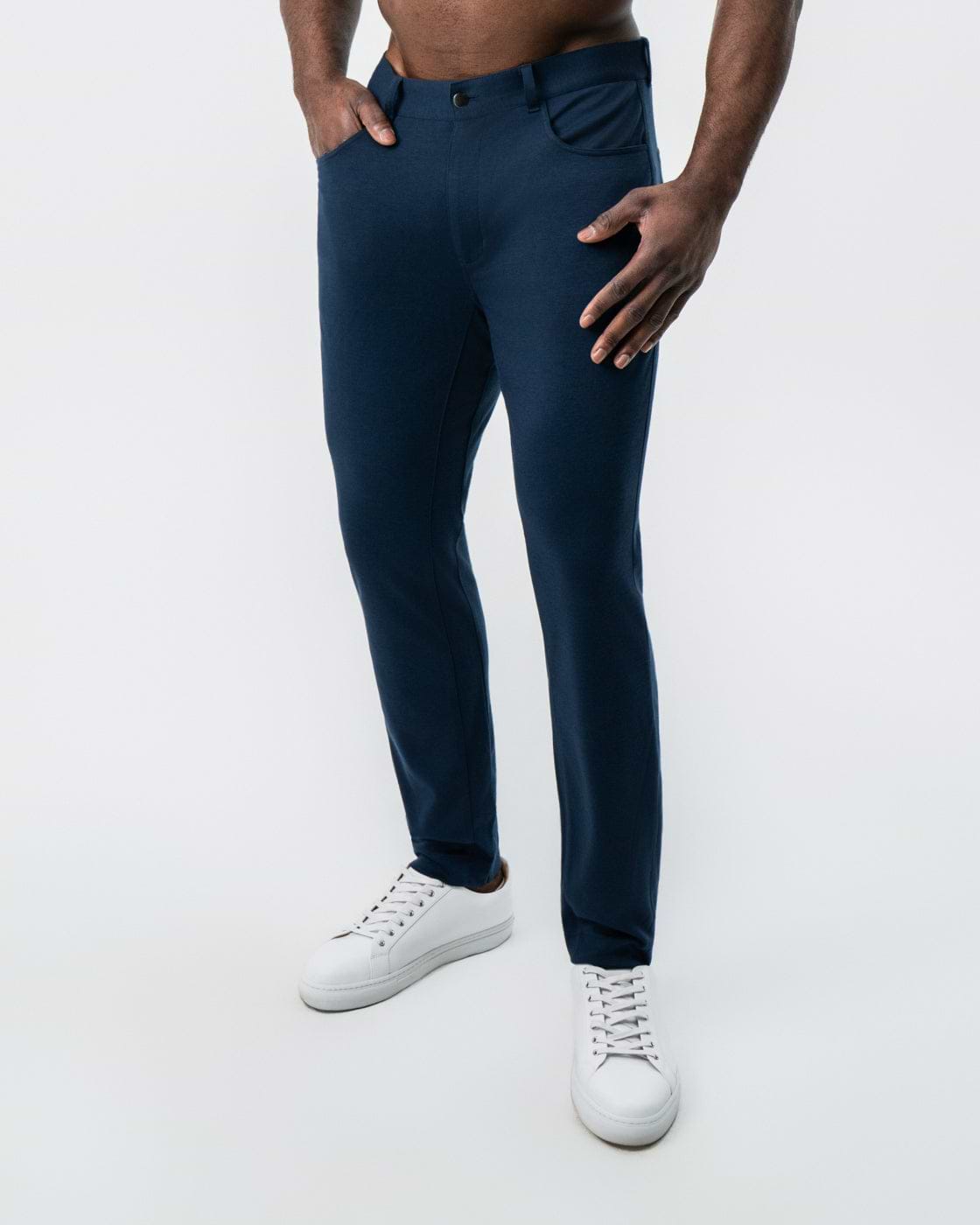 Knit Chino - Navy