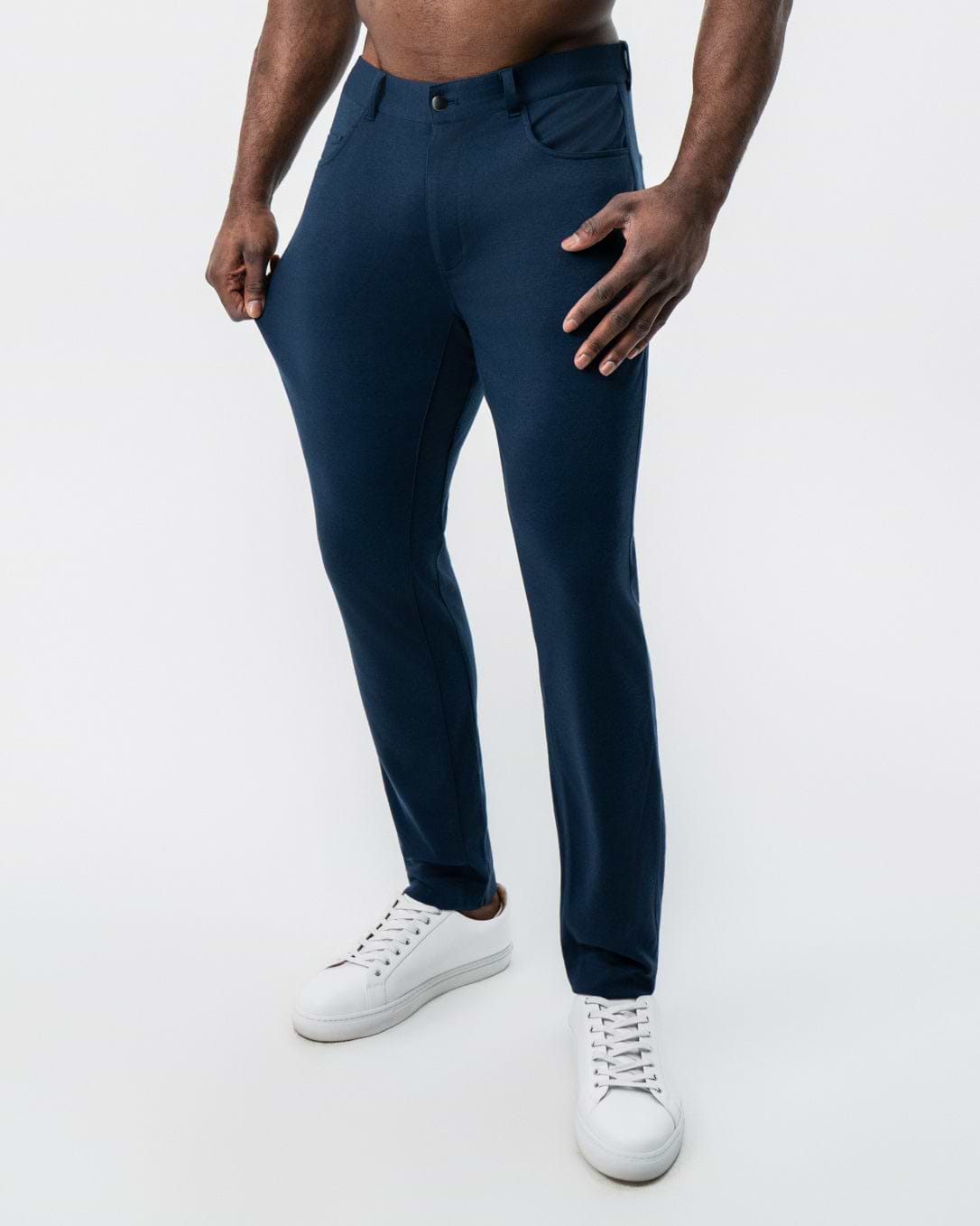 Knit Chino - Navy