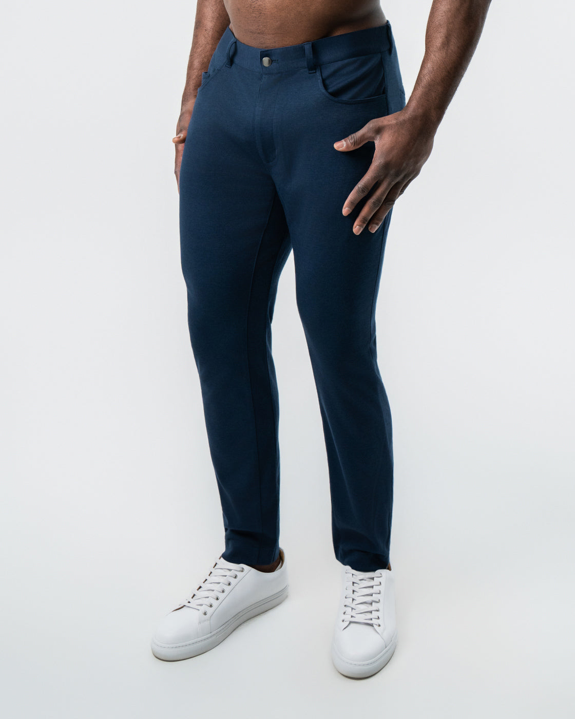Knit Chino - Navy