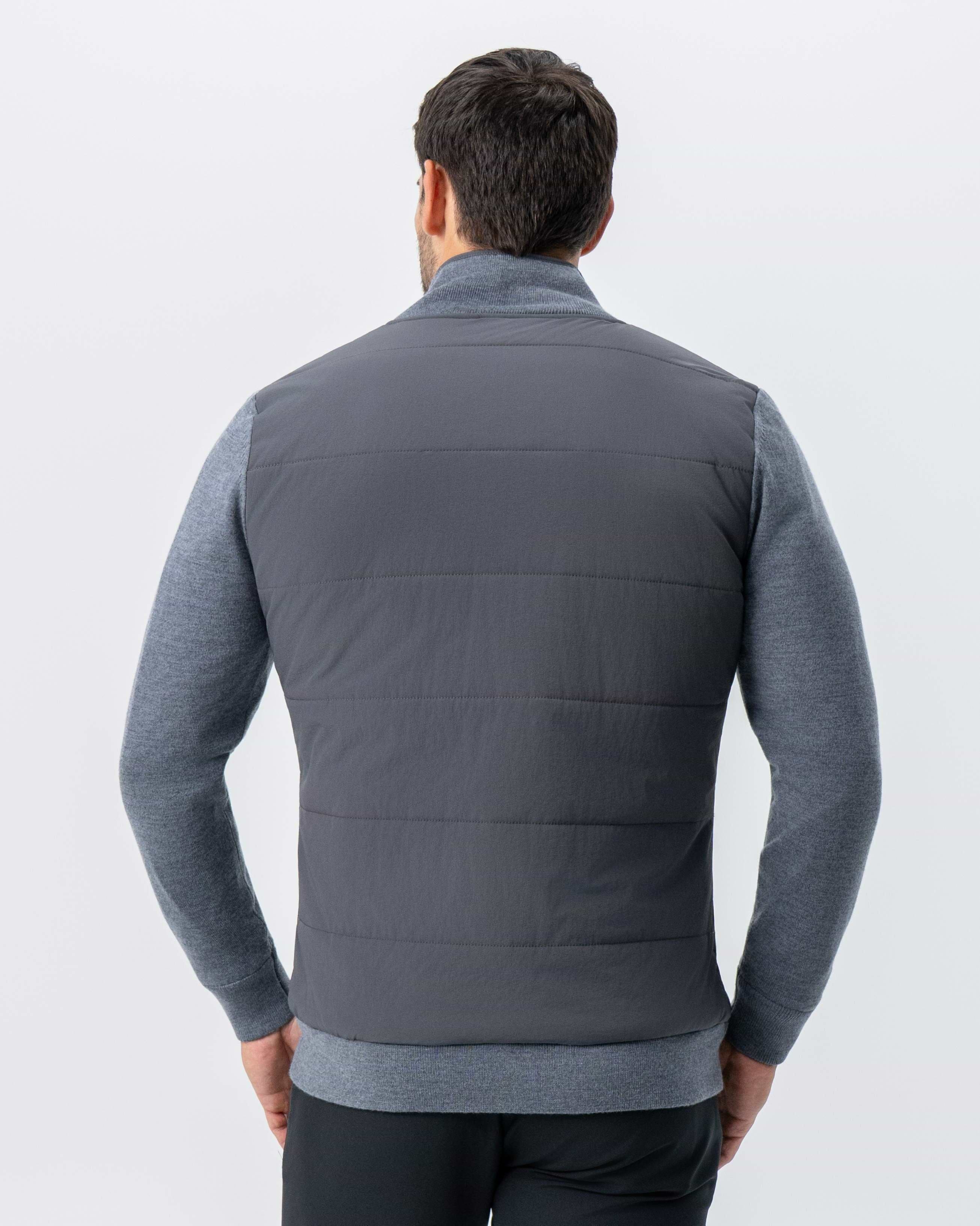 Knit Zip Jacket - Grey