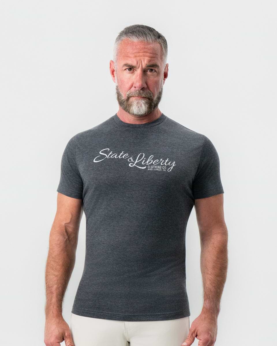 Logo T-Shirt - Charcoal