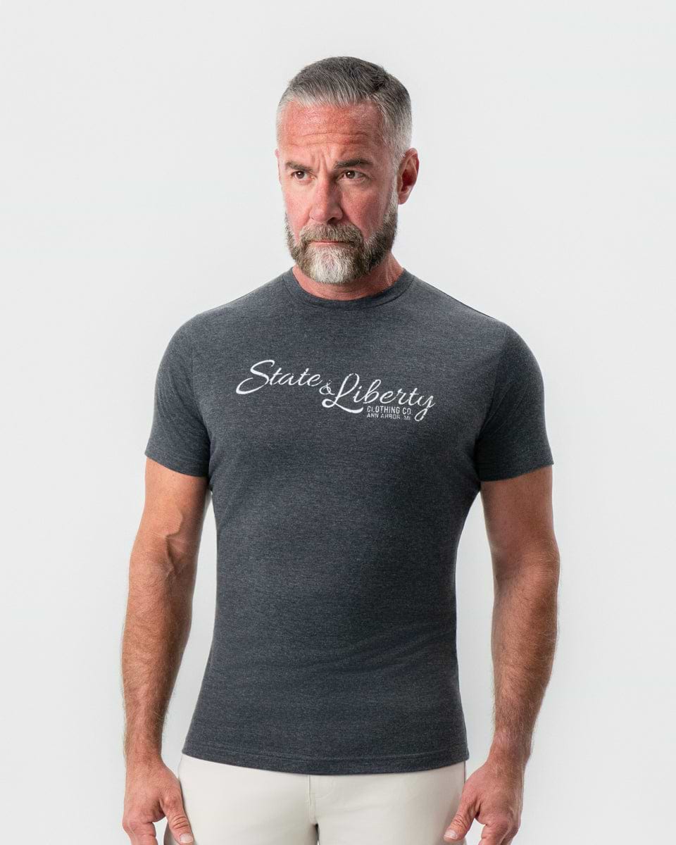 Logo T-Shirt - Charcoal