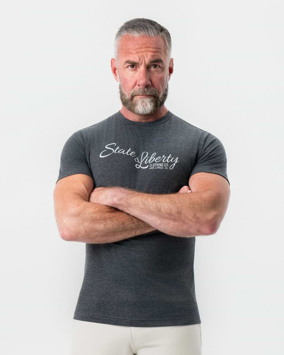 Logo T-Shirt - Charcoal