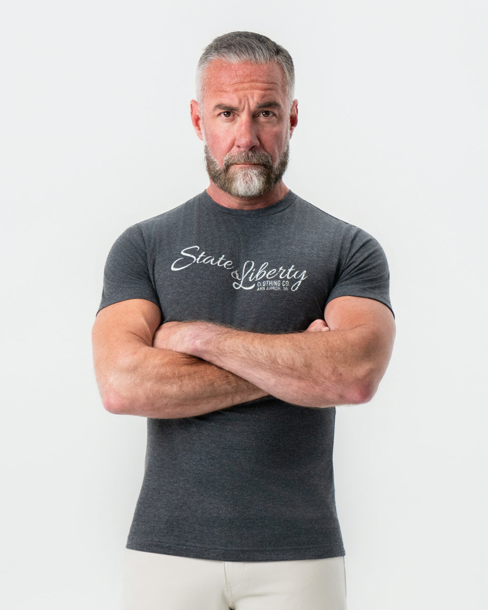 Logo T-Shirt - Charcoal