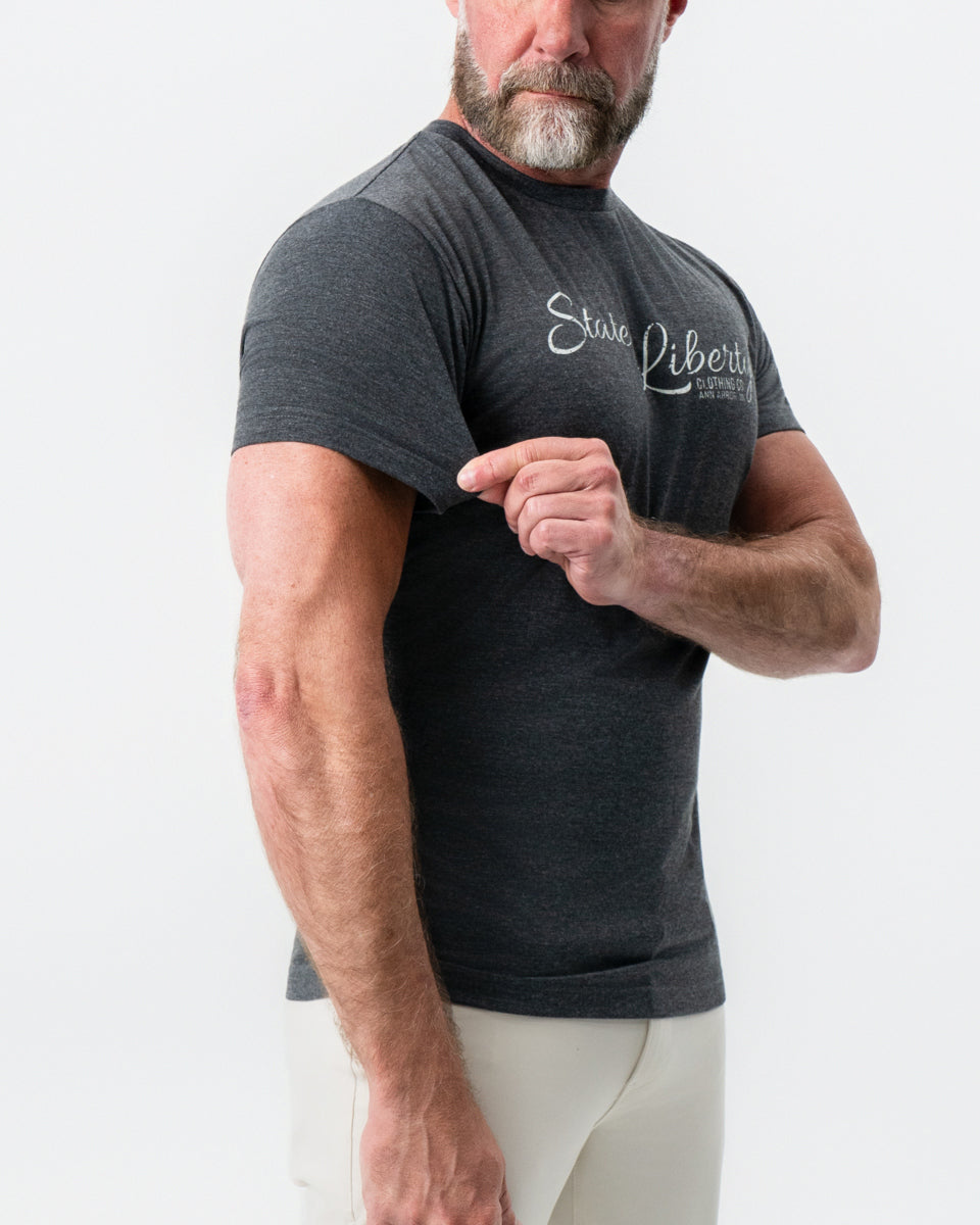 Logo T-Shirt - Charcoal