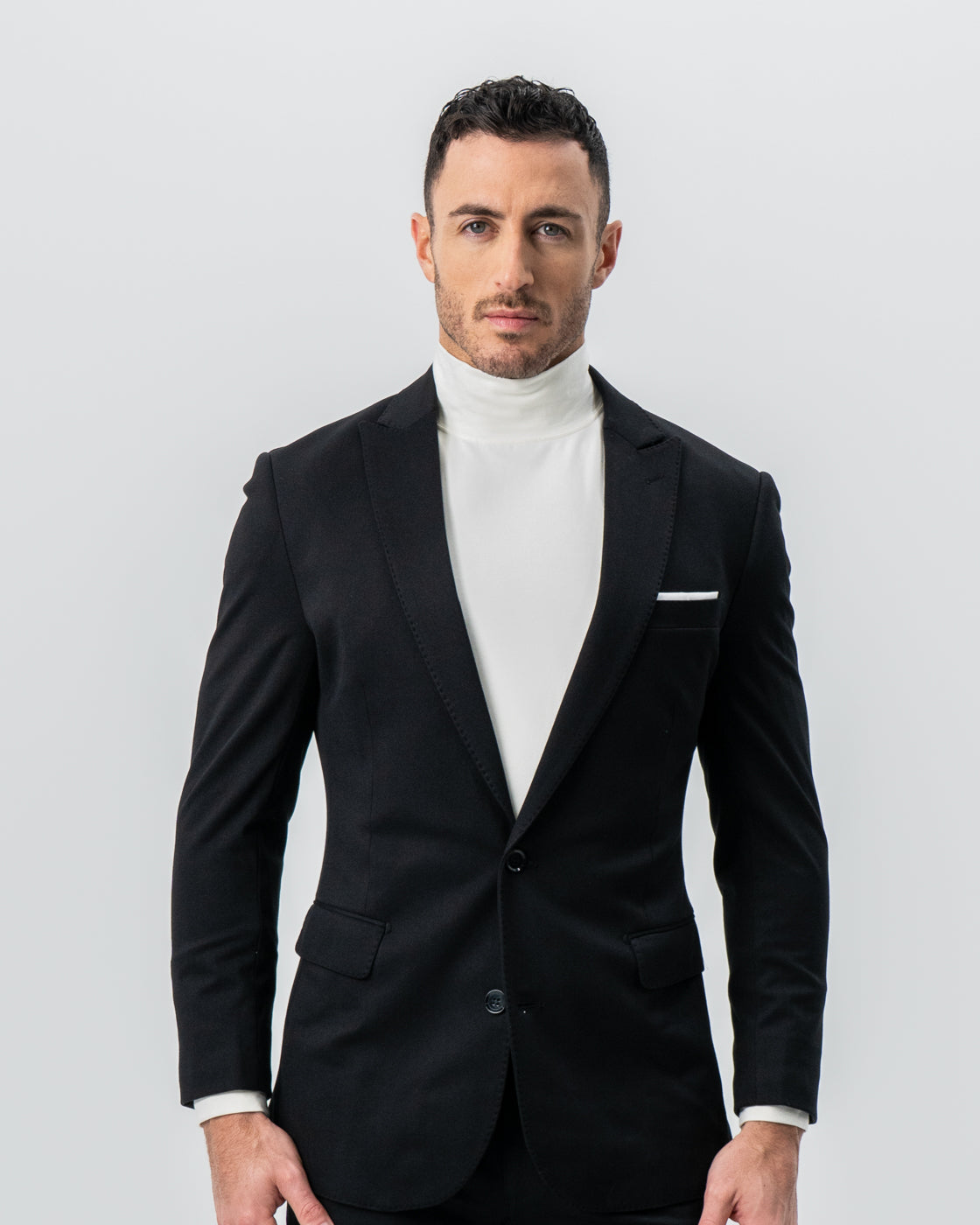 Mock Turtleneck - Cream