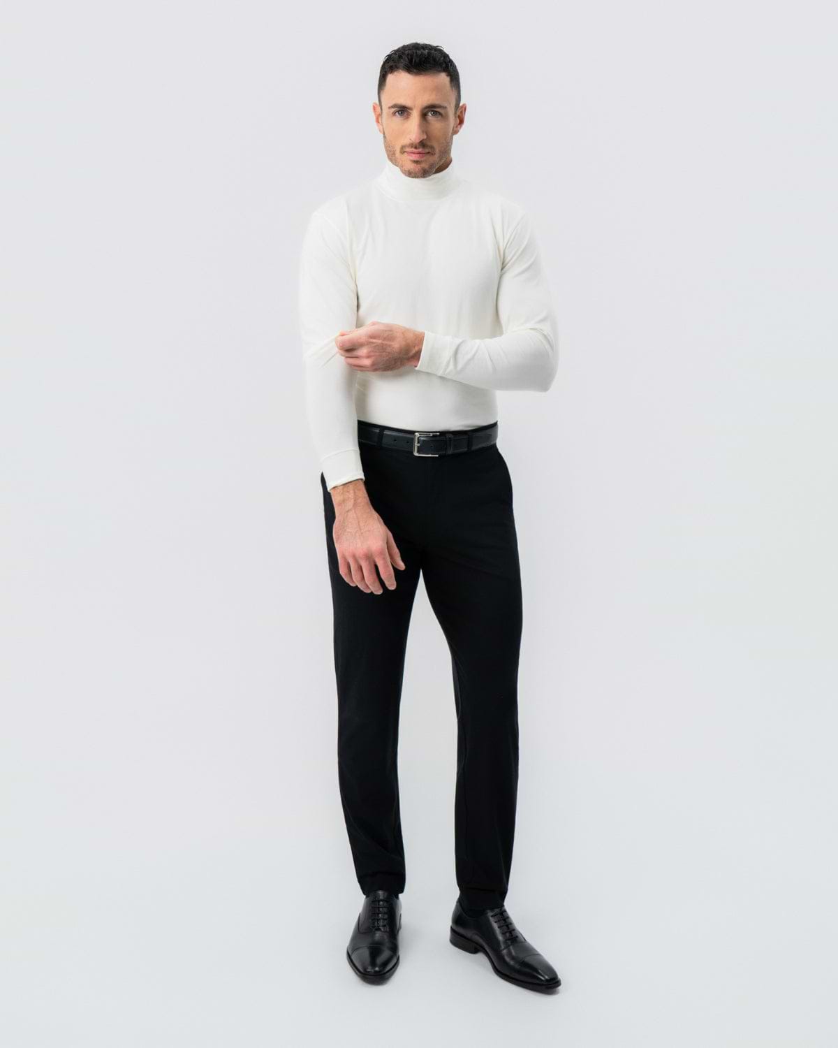 Mock Turtleneck - Cream