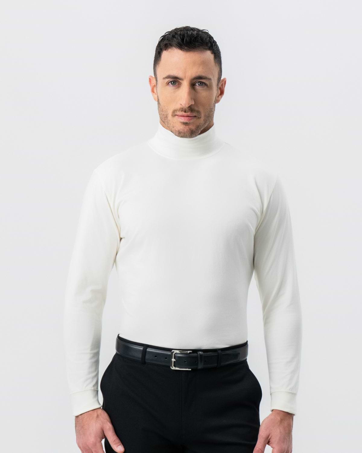 Mock Turtleneck - Cream