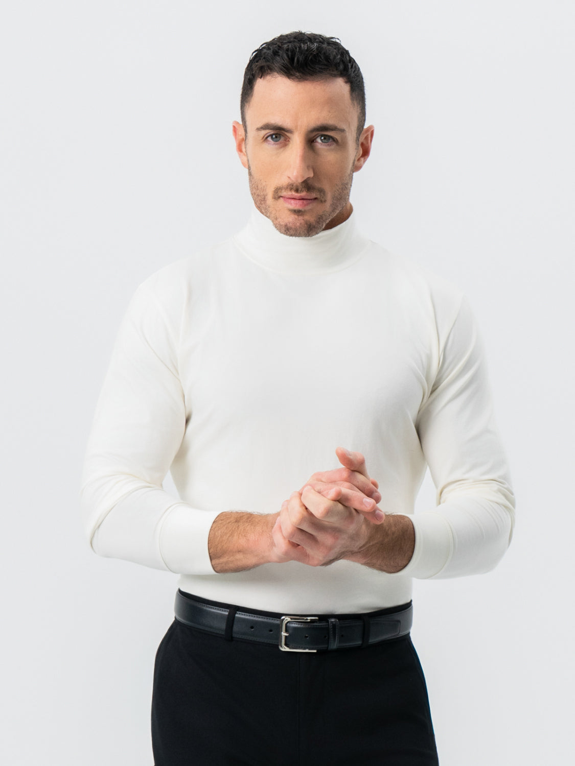 Mock Turtleneck - Cream