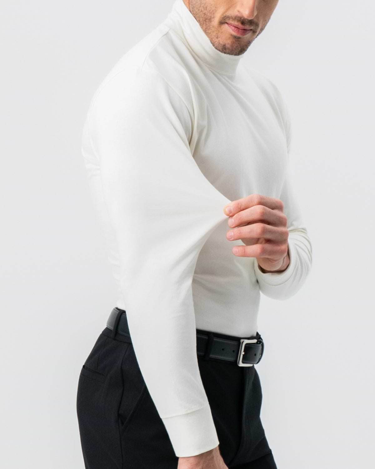 Mock Turtleneck - Cream