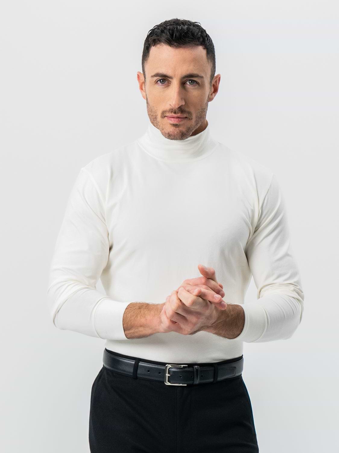 Mock Turtleneck - Cream