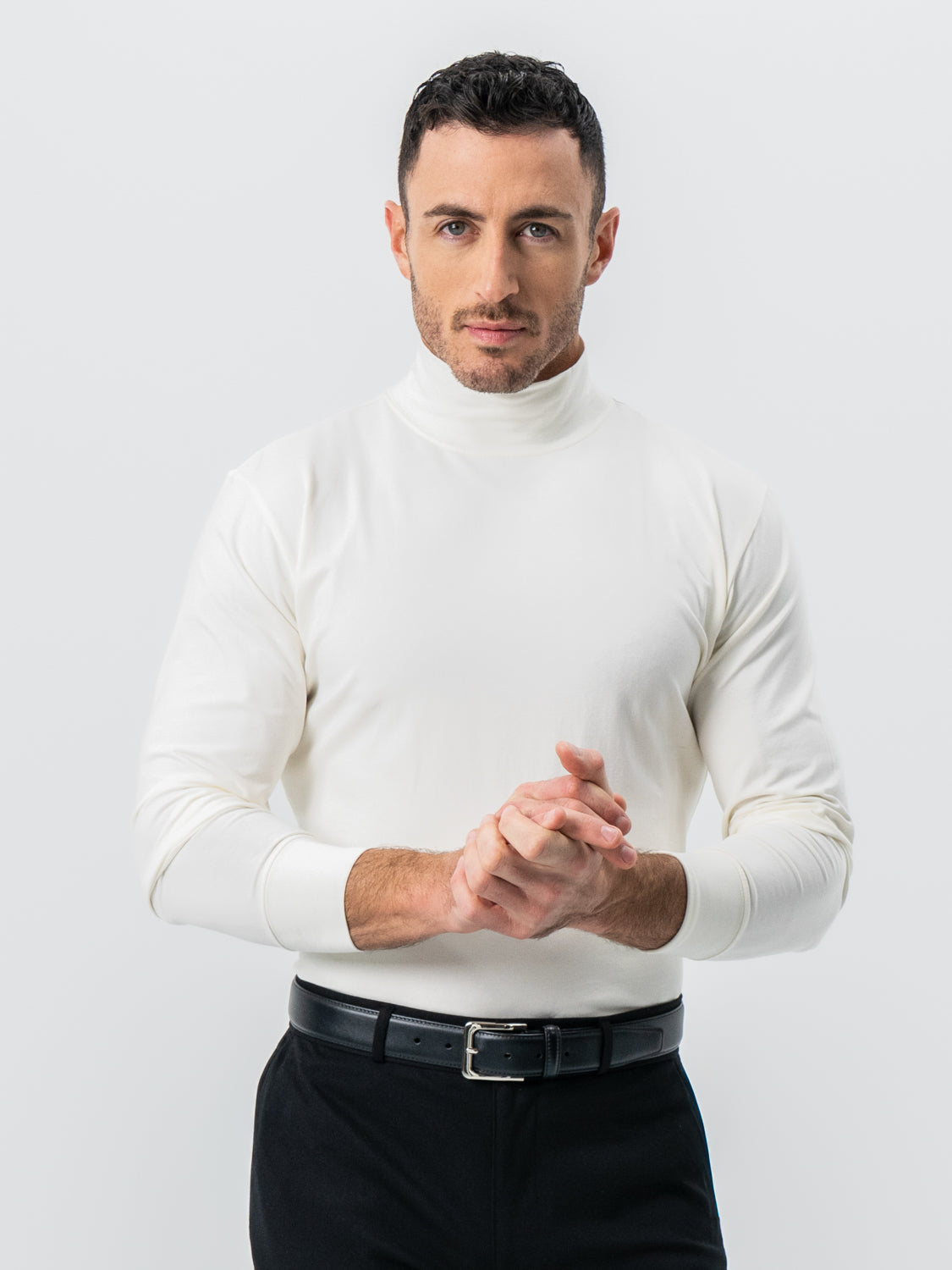 Mock Turtleneck - Cream