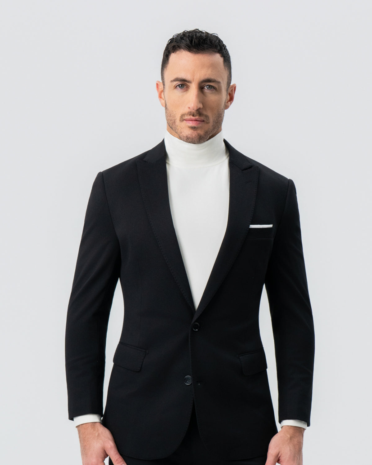 Mock Turtleneck - Cream