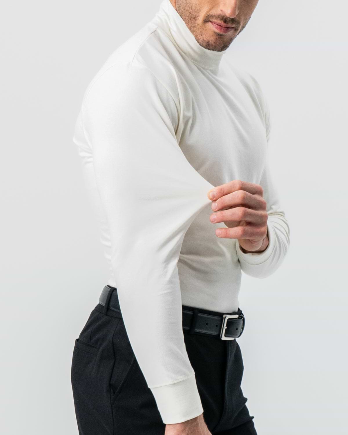 Mock Turtleneck - Cream