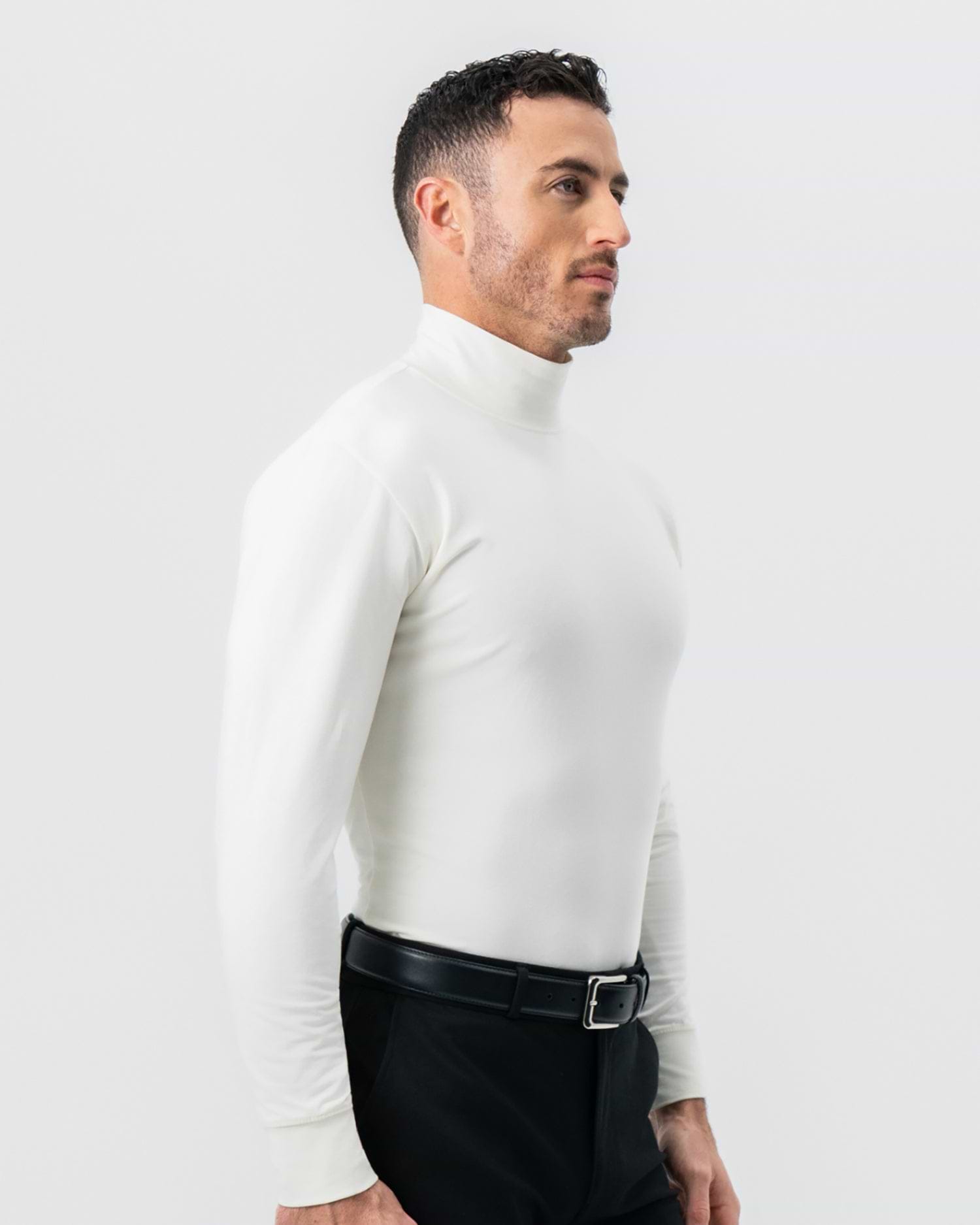Mock Turtleneck - Cream
