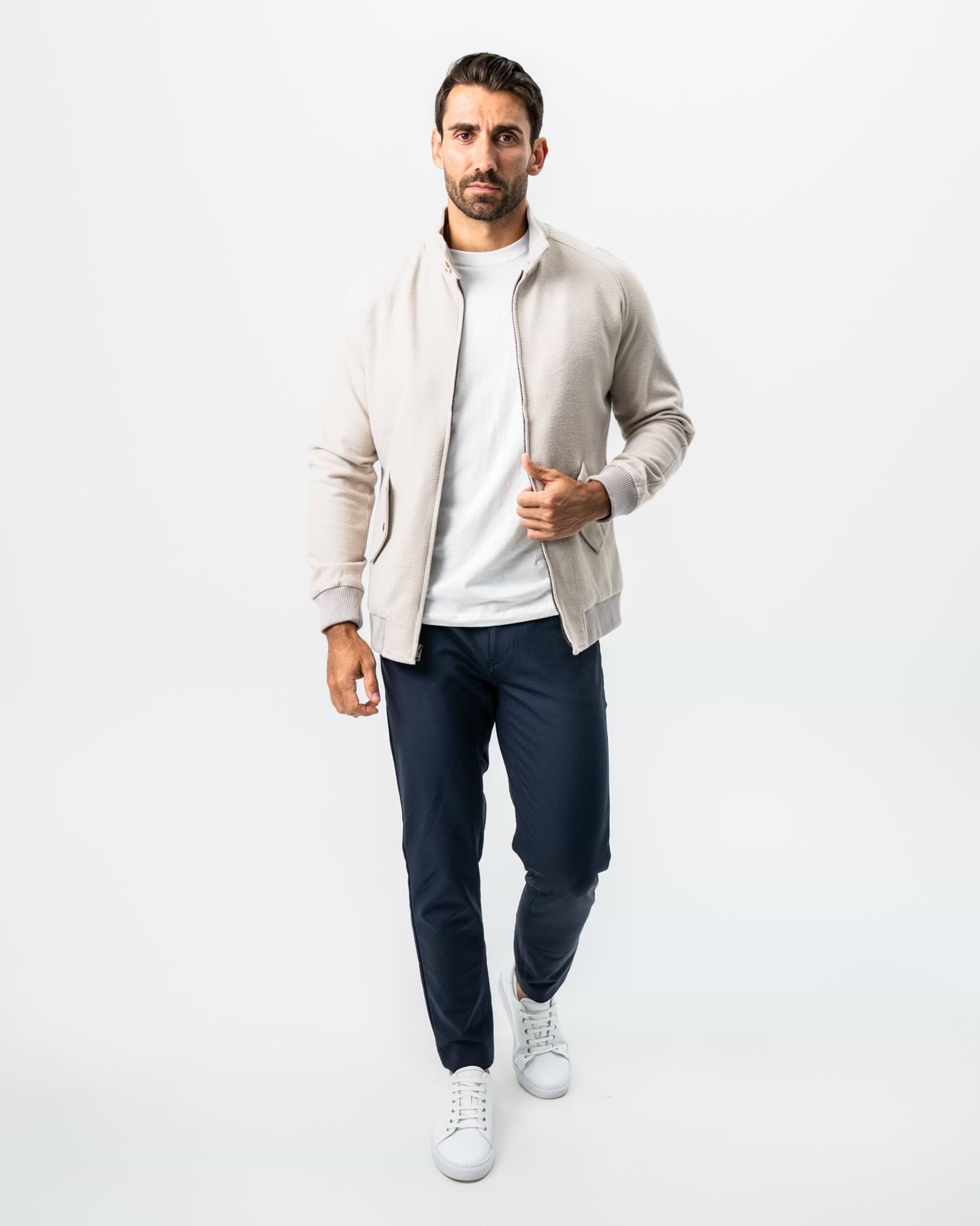 Brushed Bomber - Tan