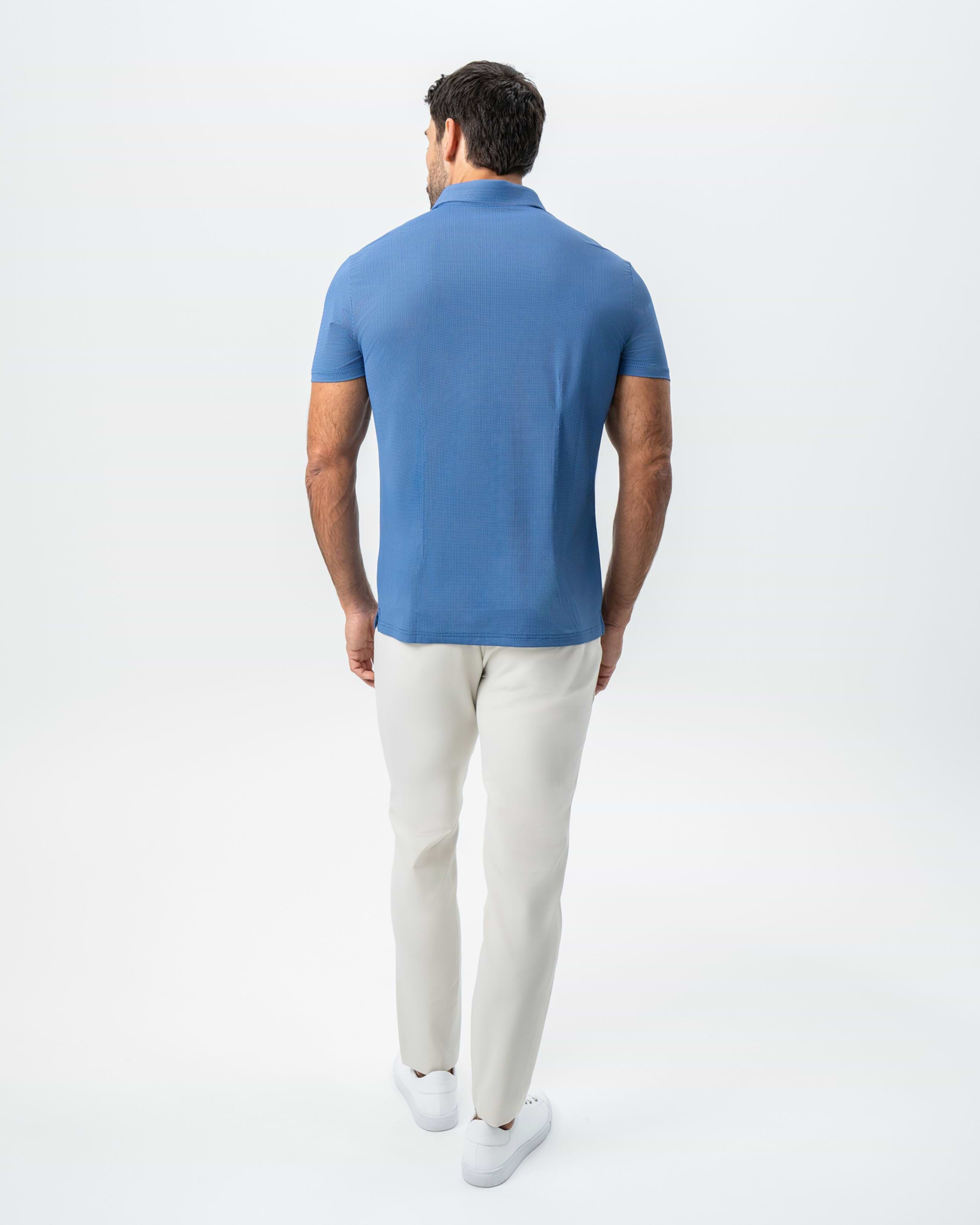 "The Luke" Blue Mini Crown Check