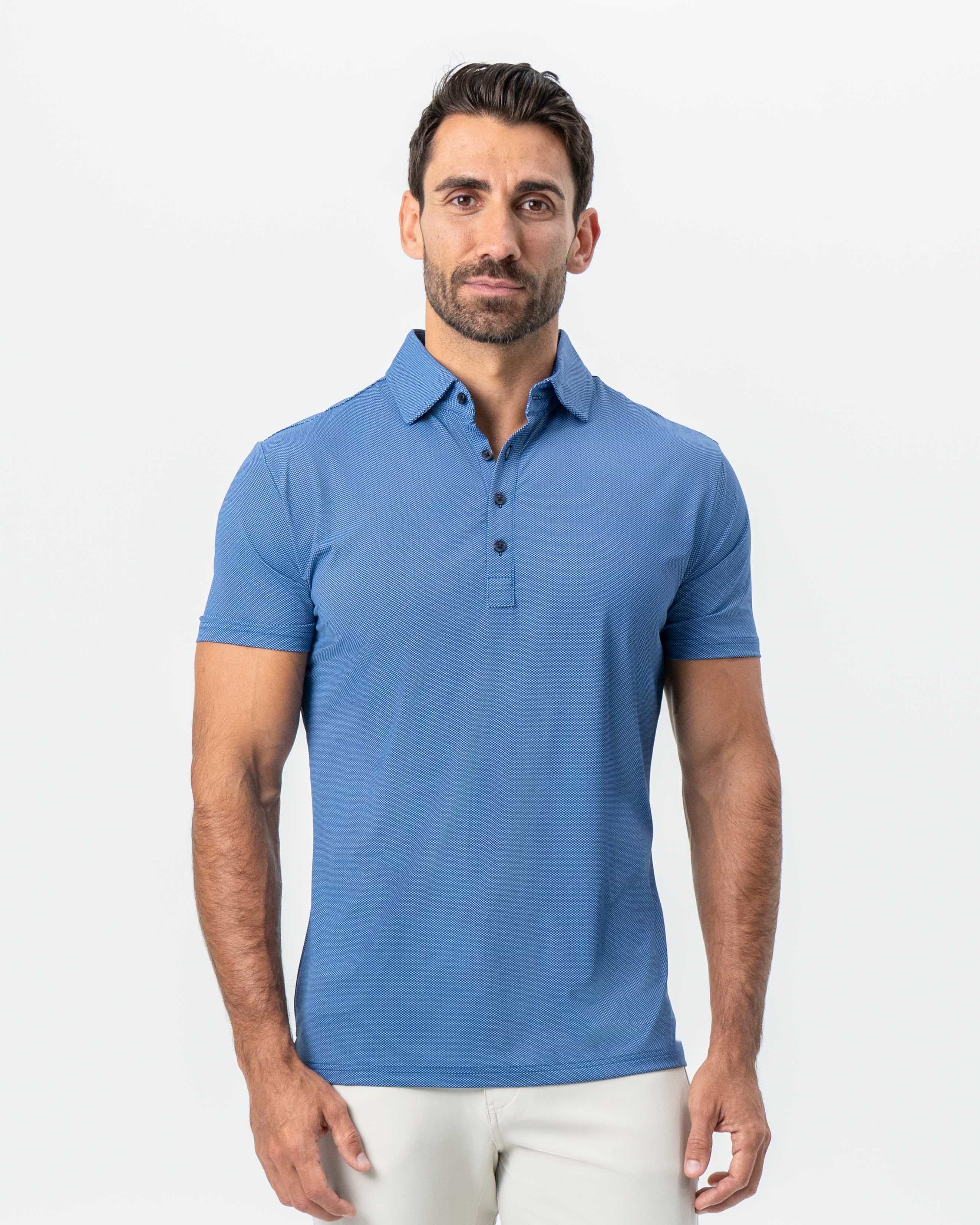 "The Luke" Blue Mini Crown Check