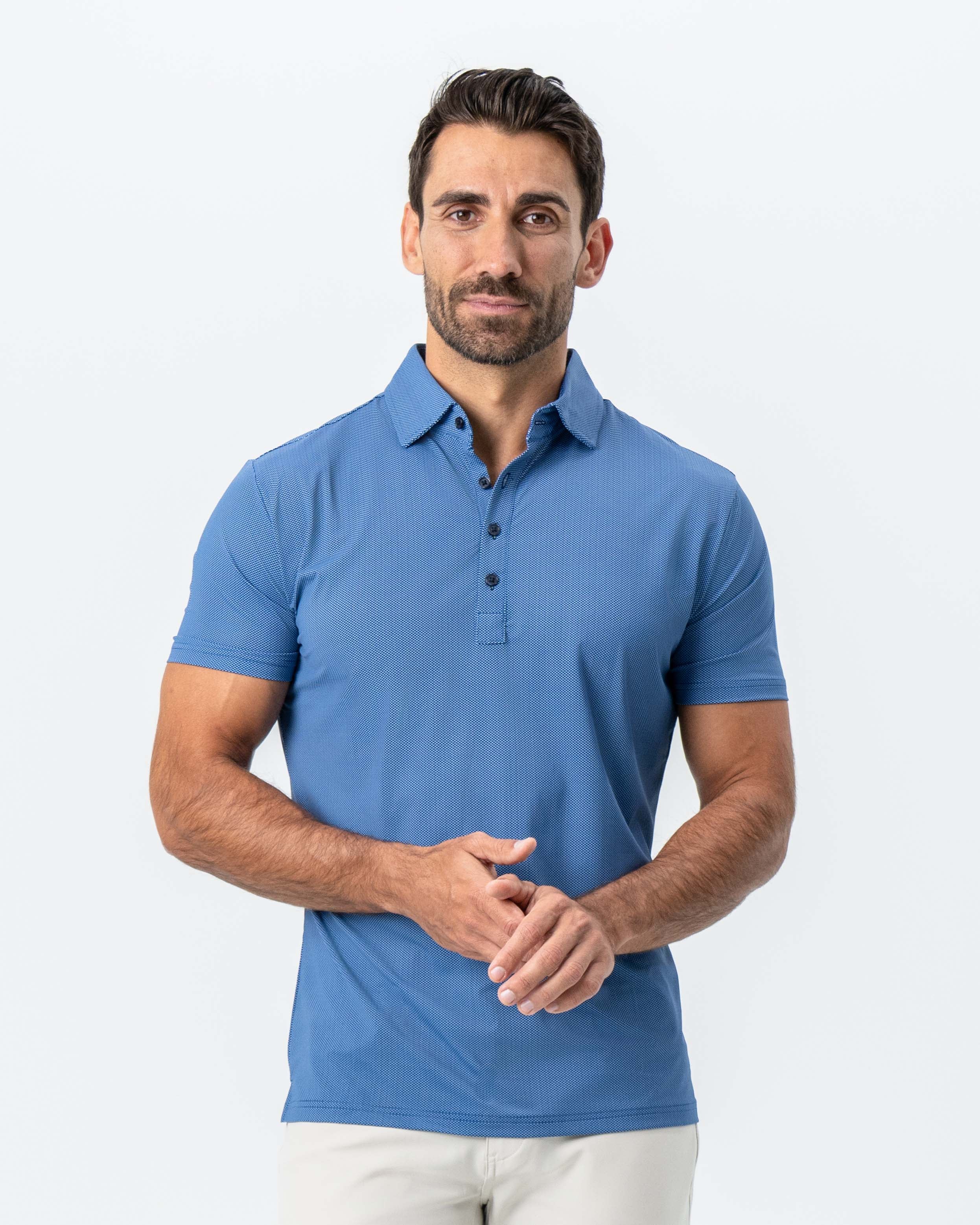 "The Luke" Blue Mini Crown Check