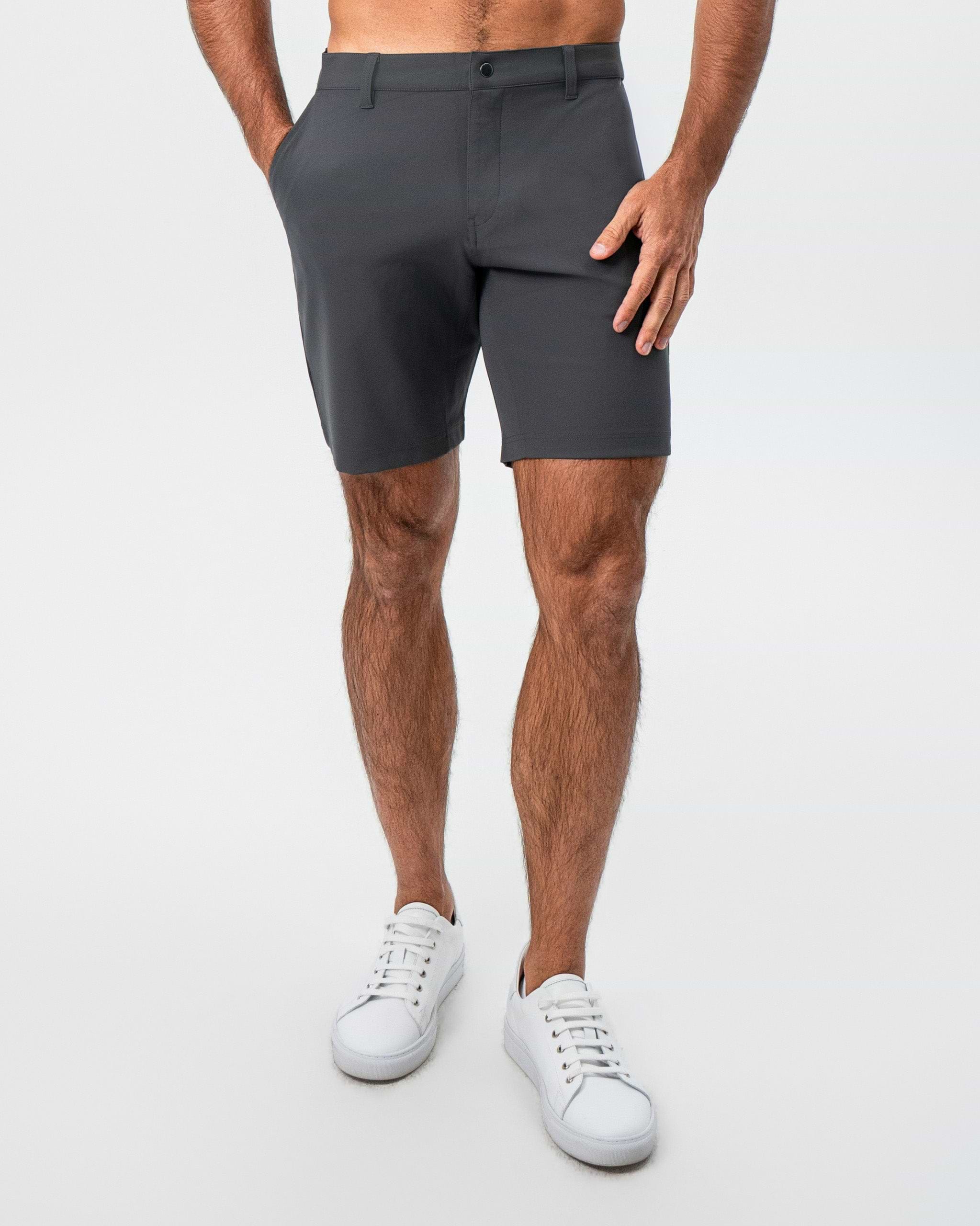 Athletic Fit Shorts - Charcoal