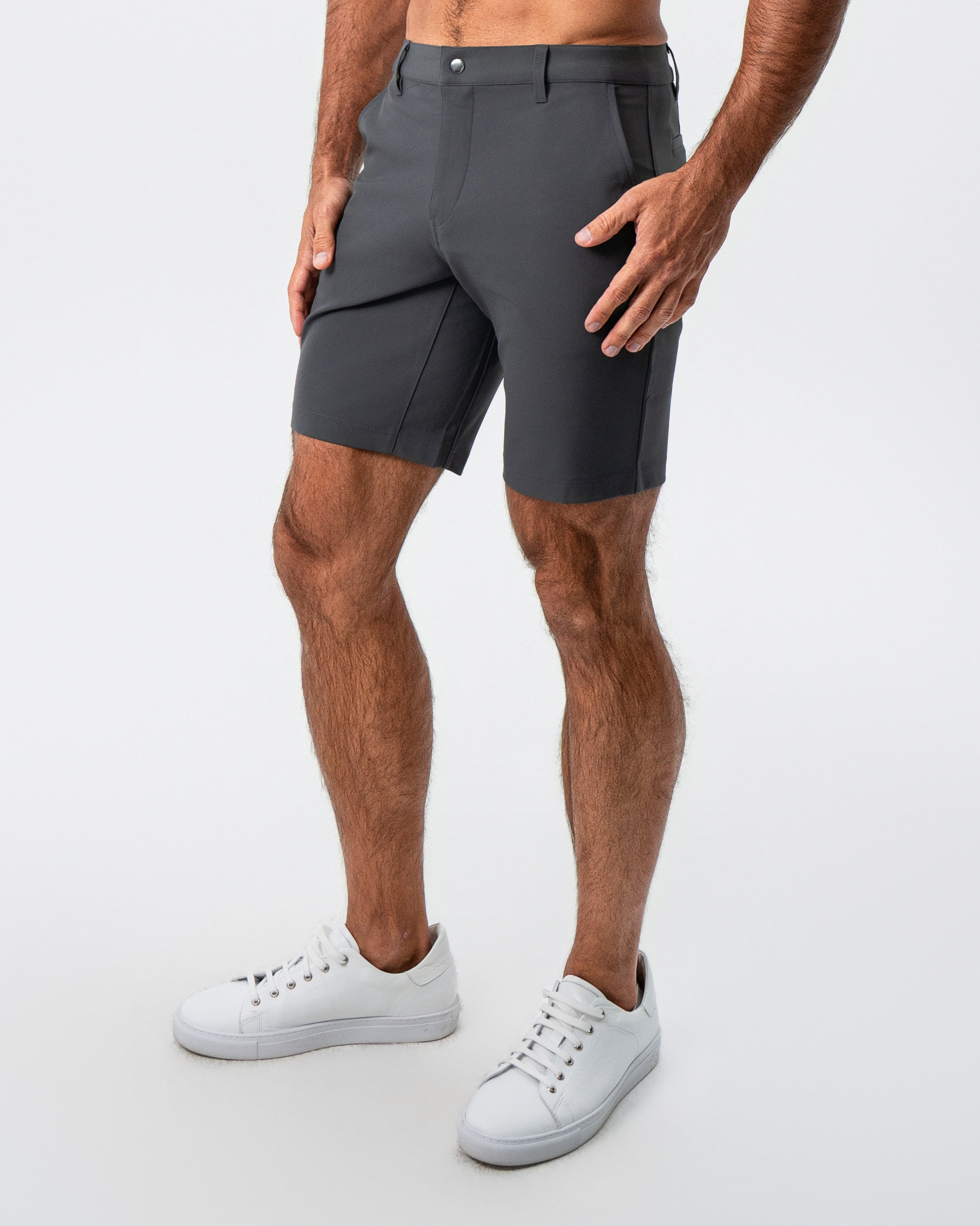 Athletic Fit Shorts - Charcoal