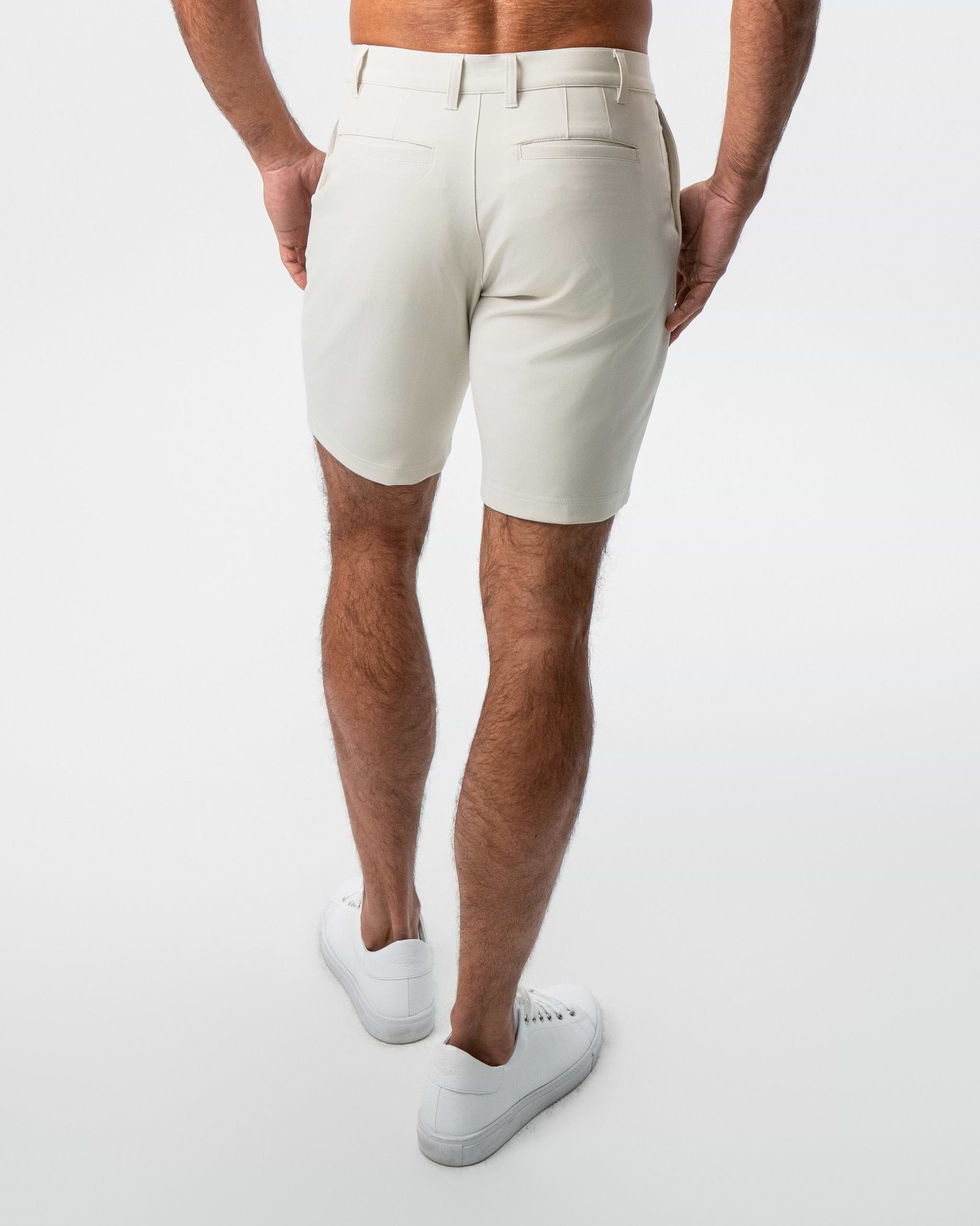 Athletic Fit Shorts - Light Khaki