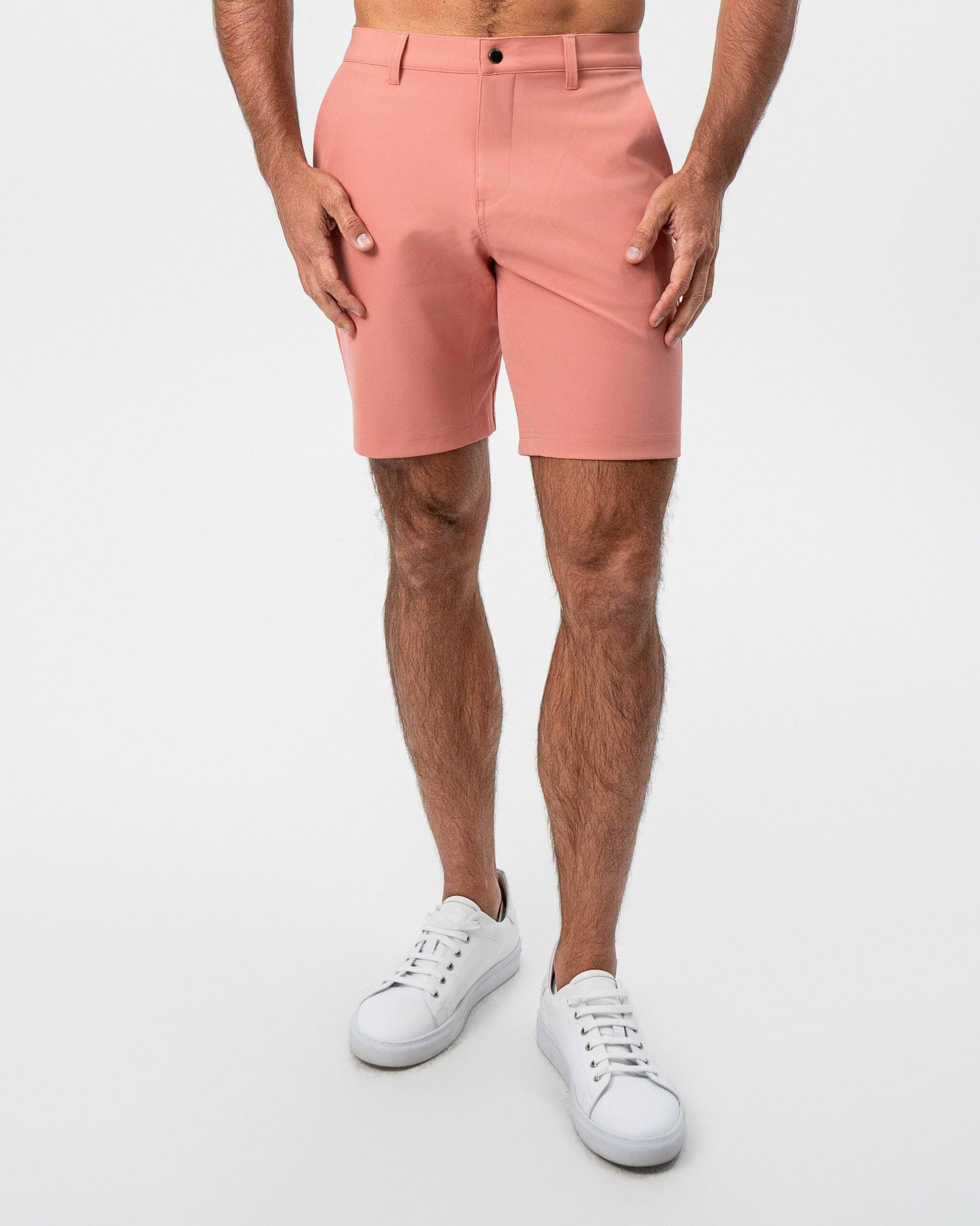 Athletic Fit Shorts - Salmon