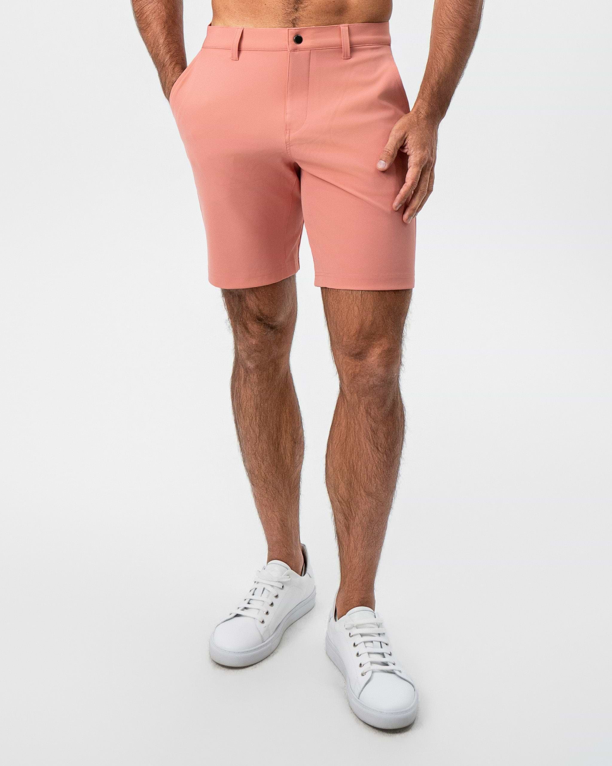 Athletic Fit Shorts - Salmon
