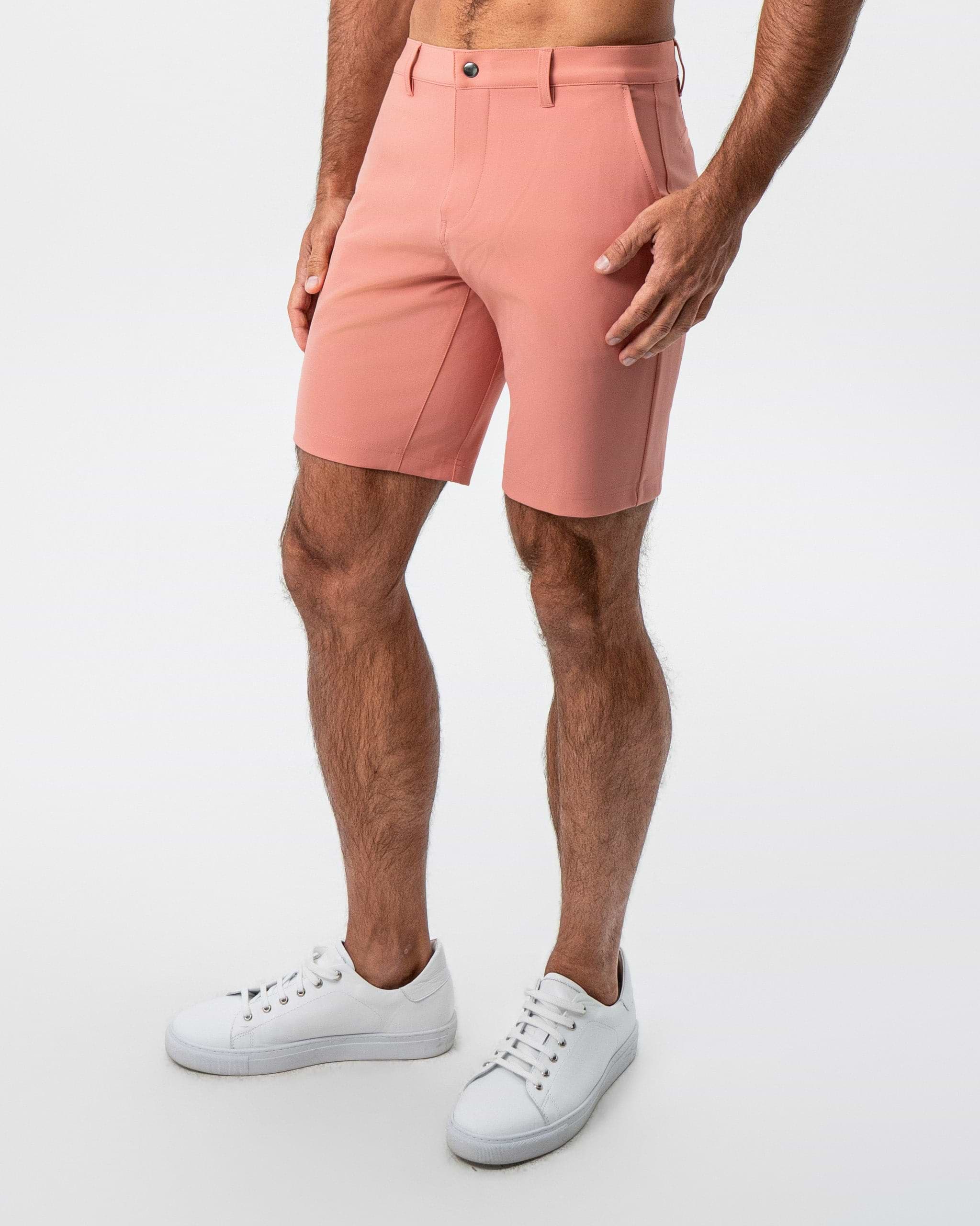 Athletic Fit Shorts - Salmon