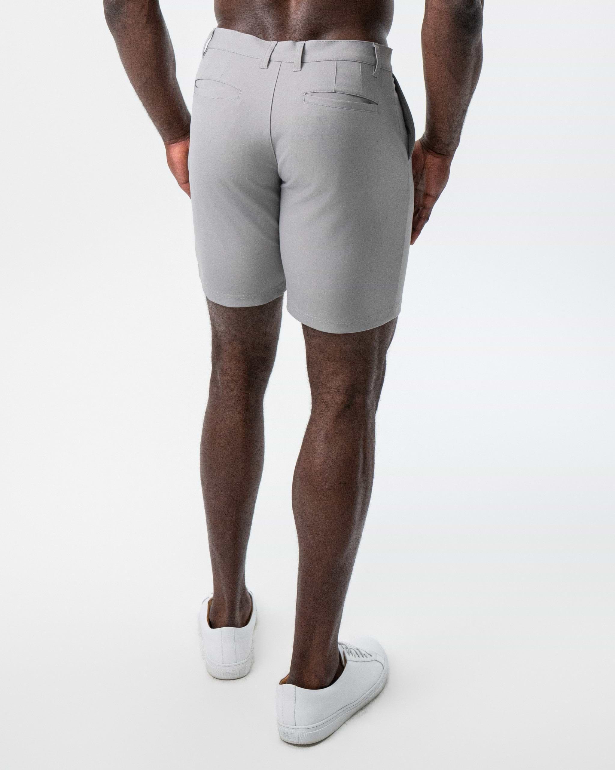 Athletic Fit Shorts - Light Grey