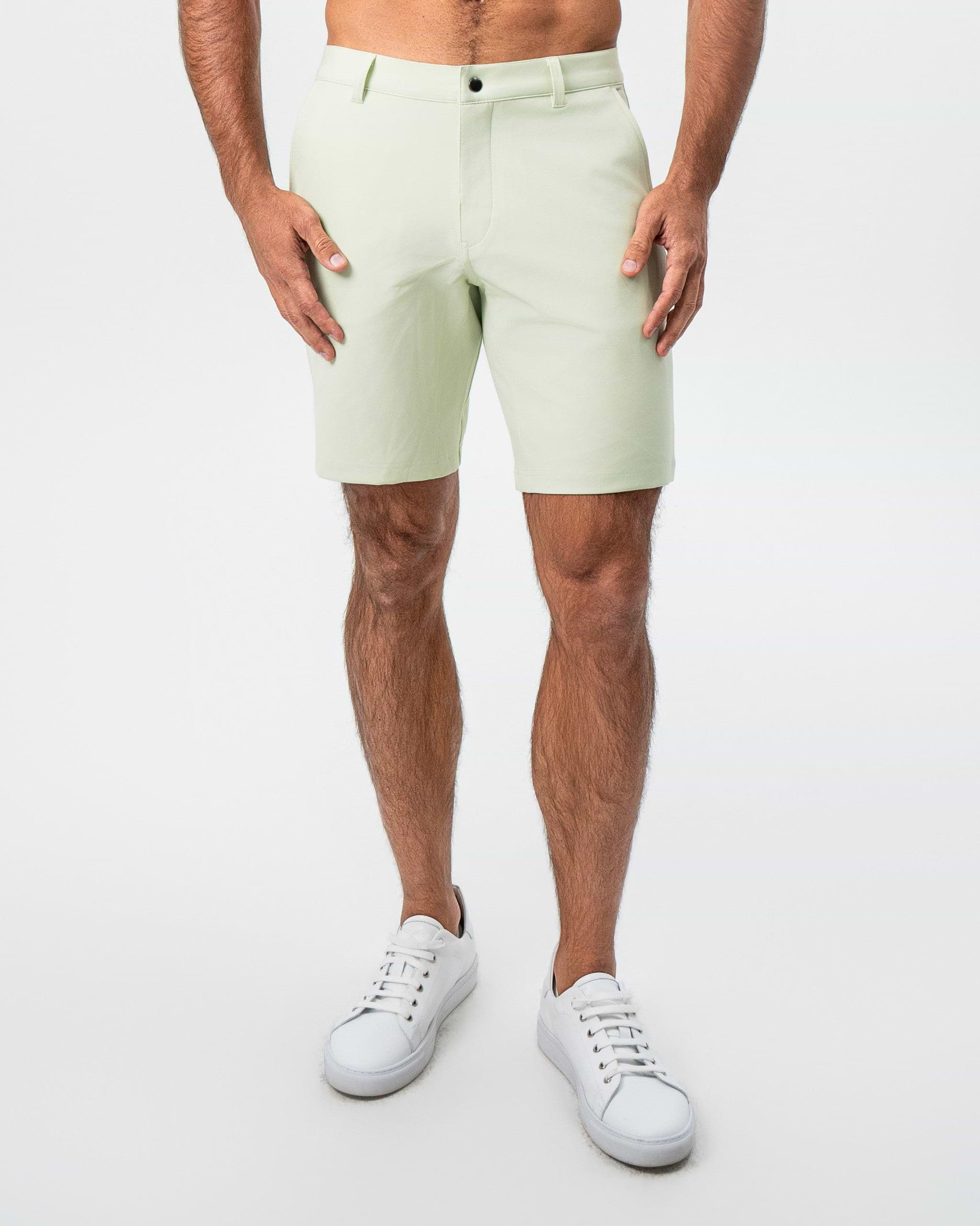 Athletic Fit Shorts - Mint Green