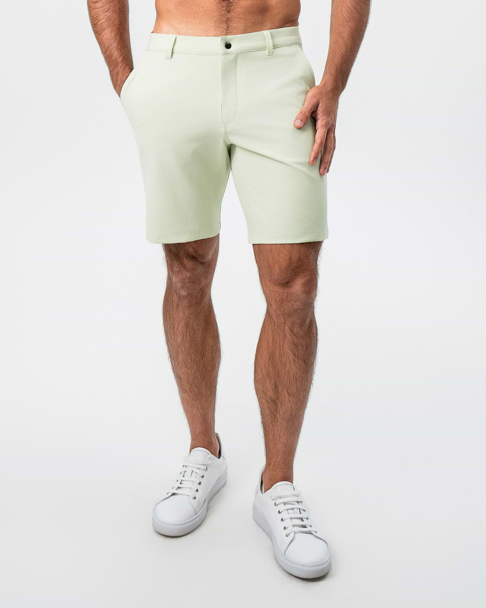 Short Mint Athletic Fit Shorts - Mint Green