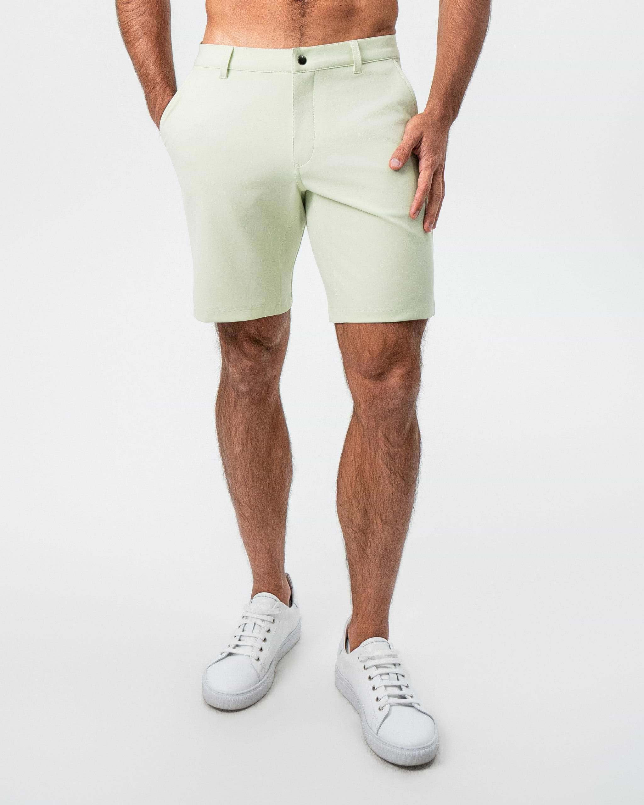 Athletic Fit Shorts - Mint Green
