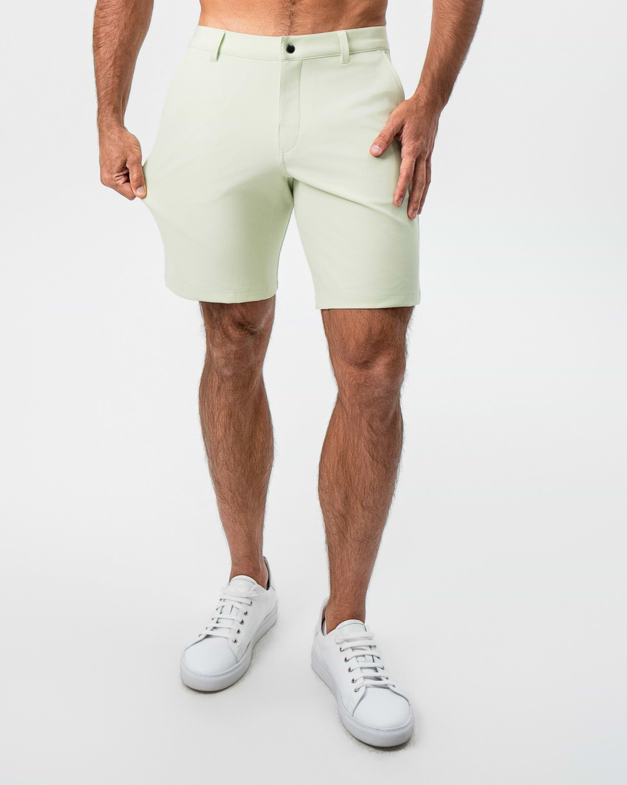 Athletic Fit Shorts - Mint Green