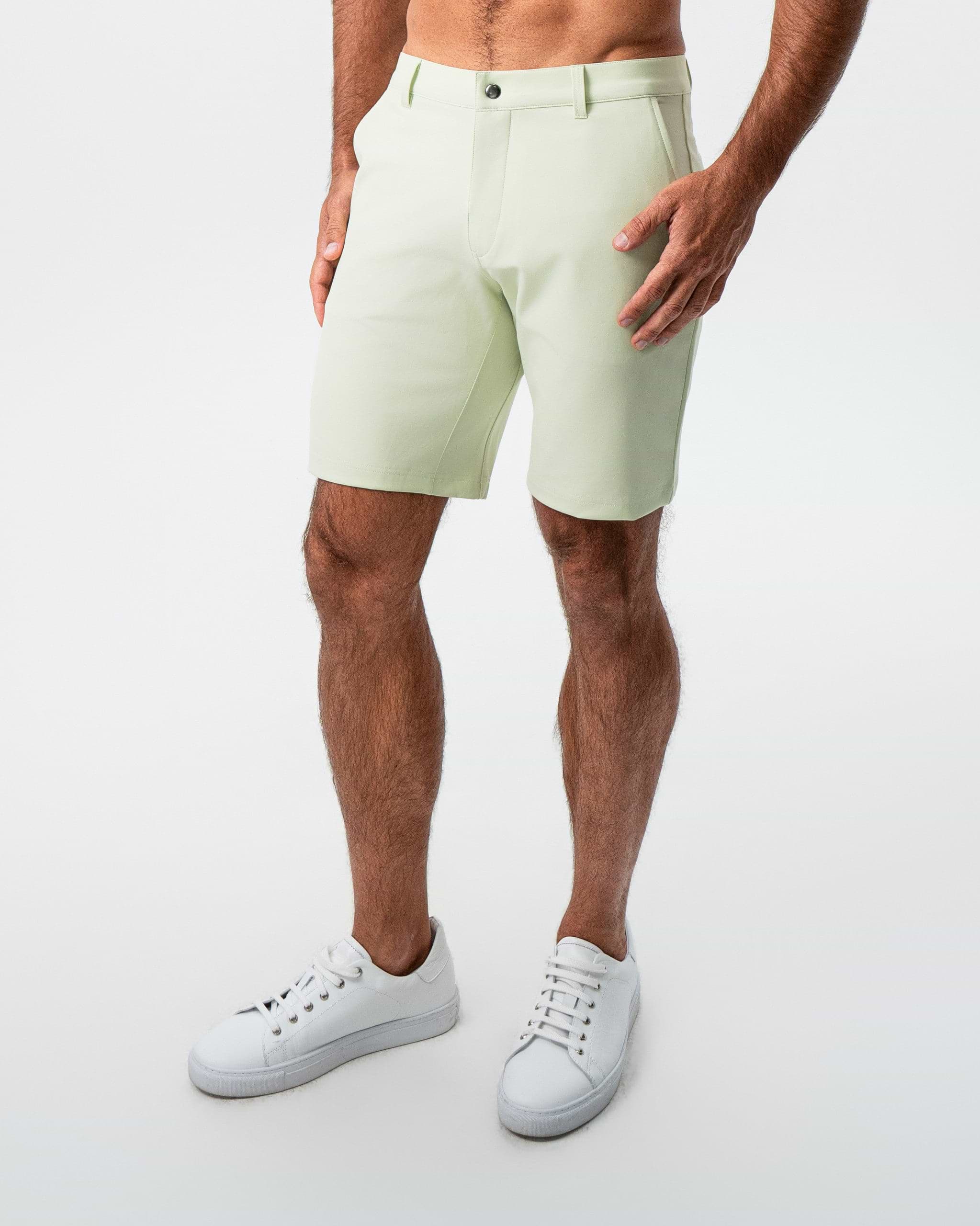 Athletic Fit Shorts - Mint Green
