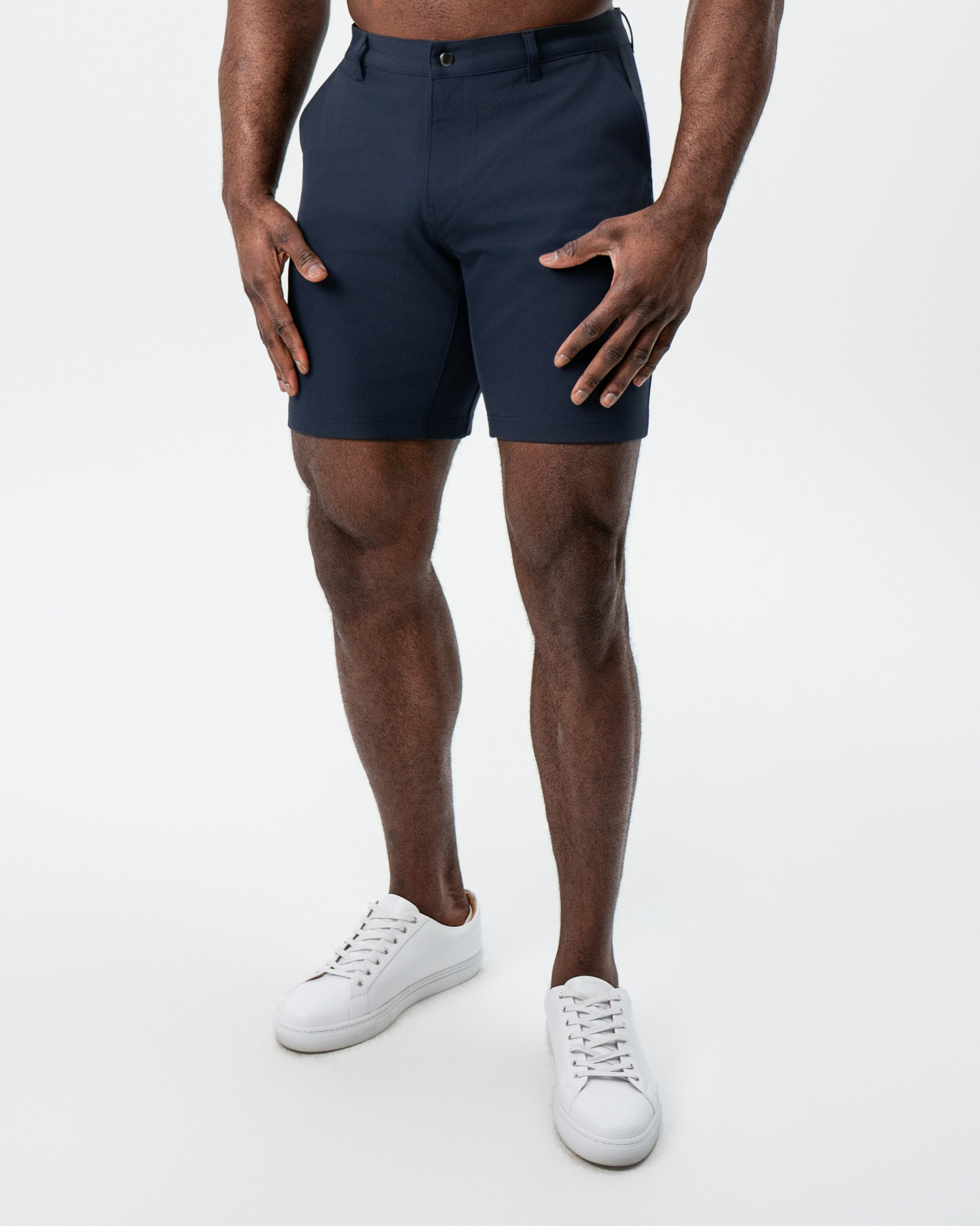 Athletic Fit Shorts - Navy