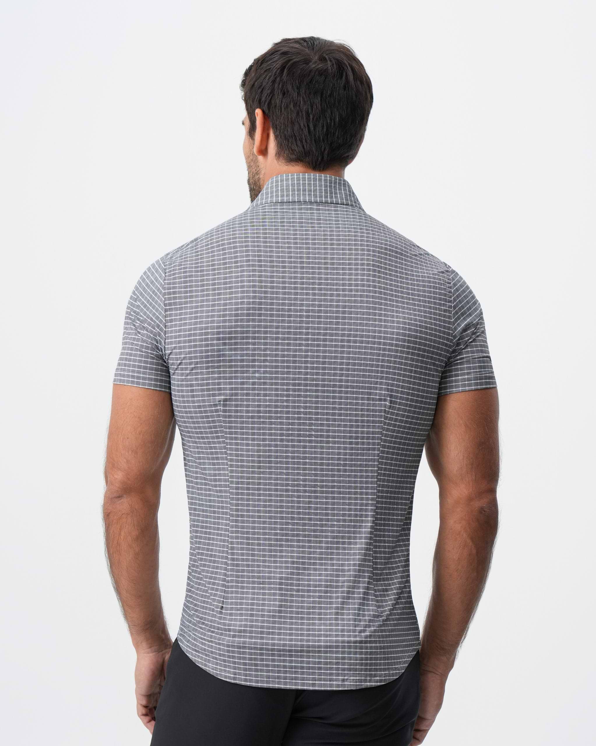 "The Bridgestone" Big Check Grey