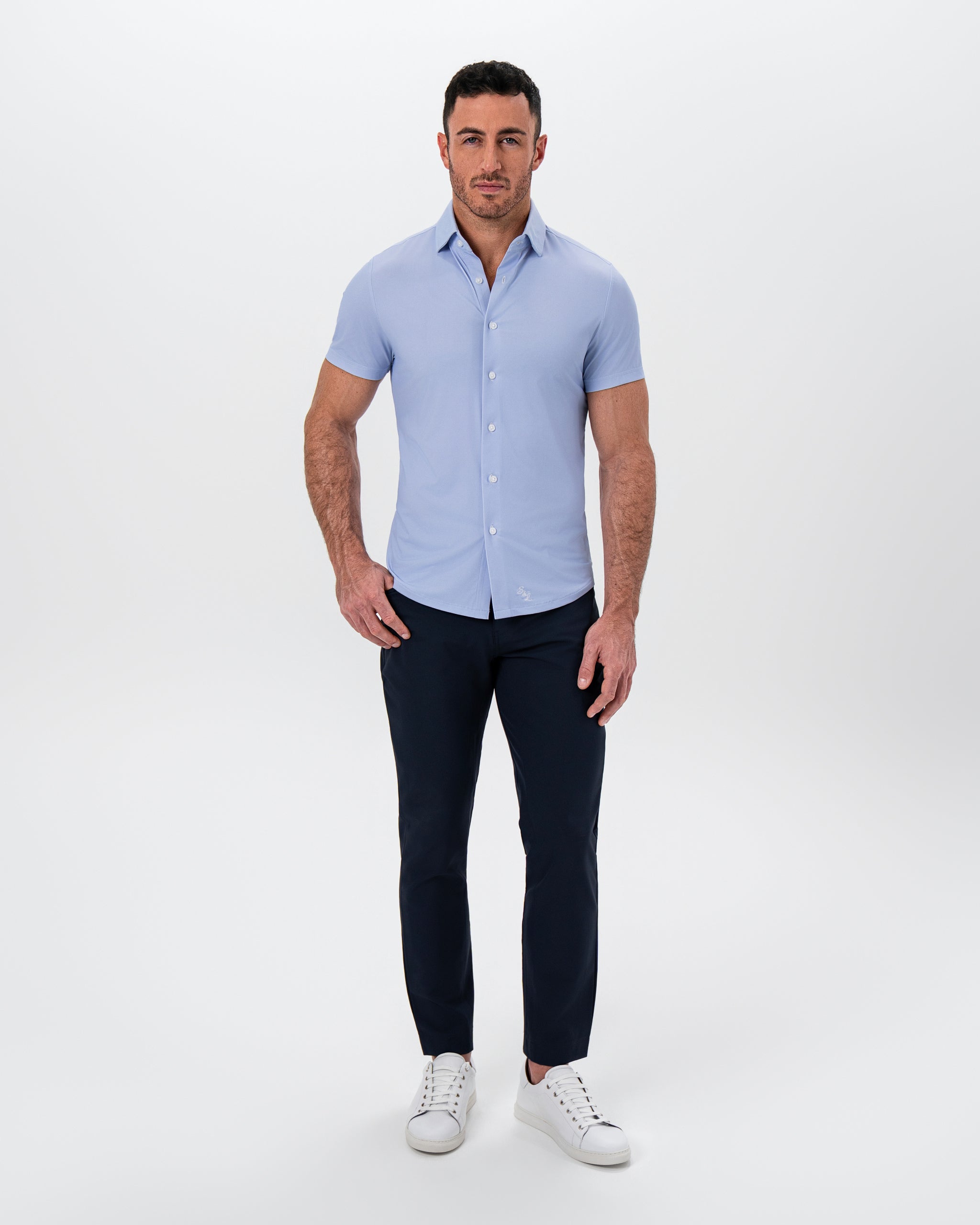 "The Cabo" Light Blue Weave