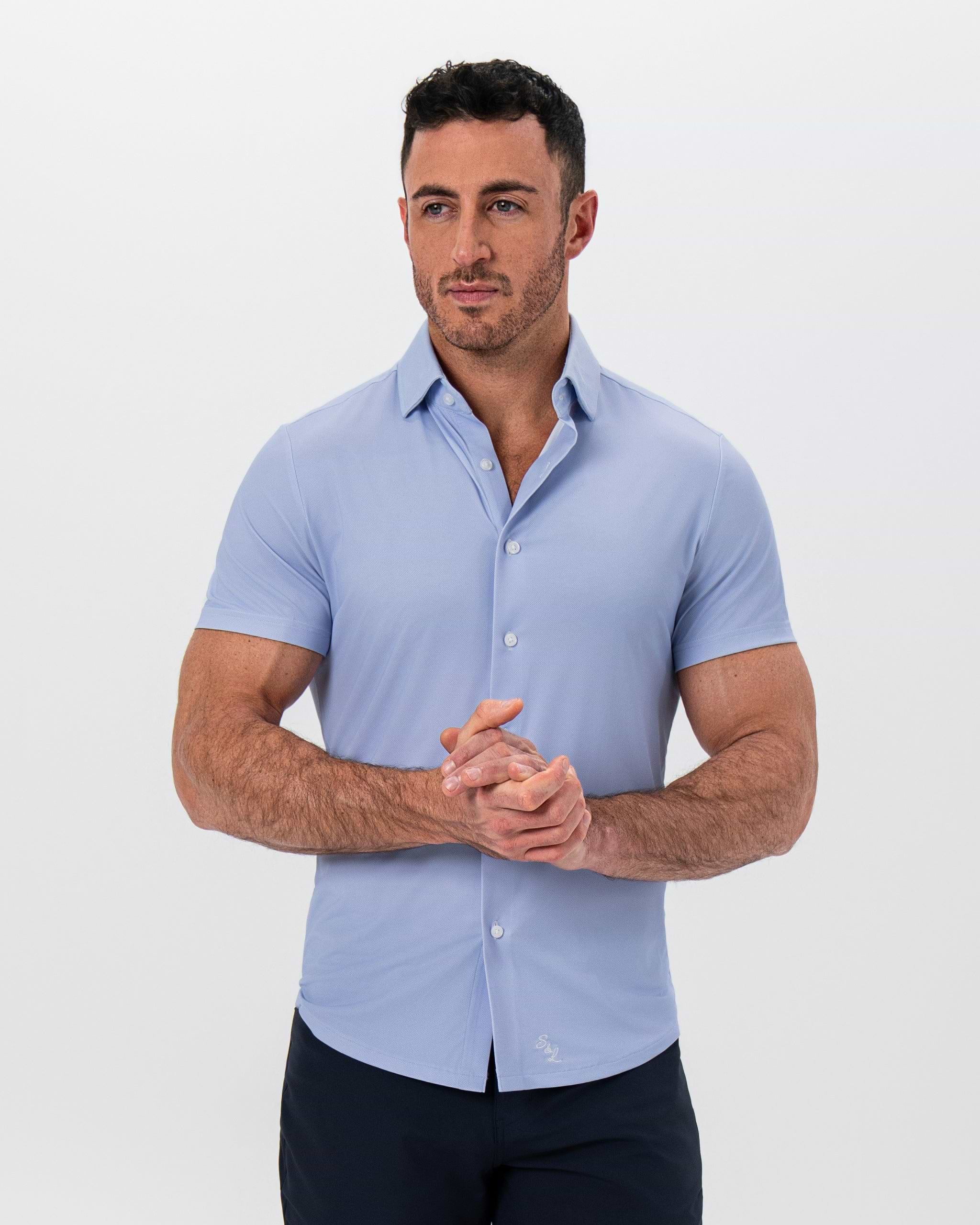 "The Cabo" Light Blue Weave