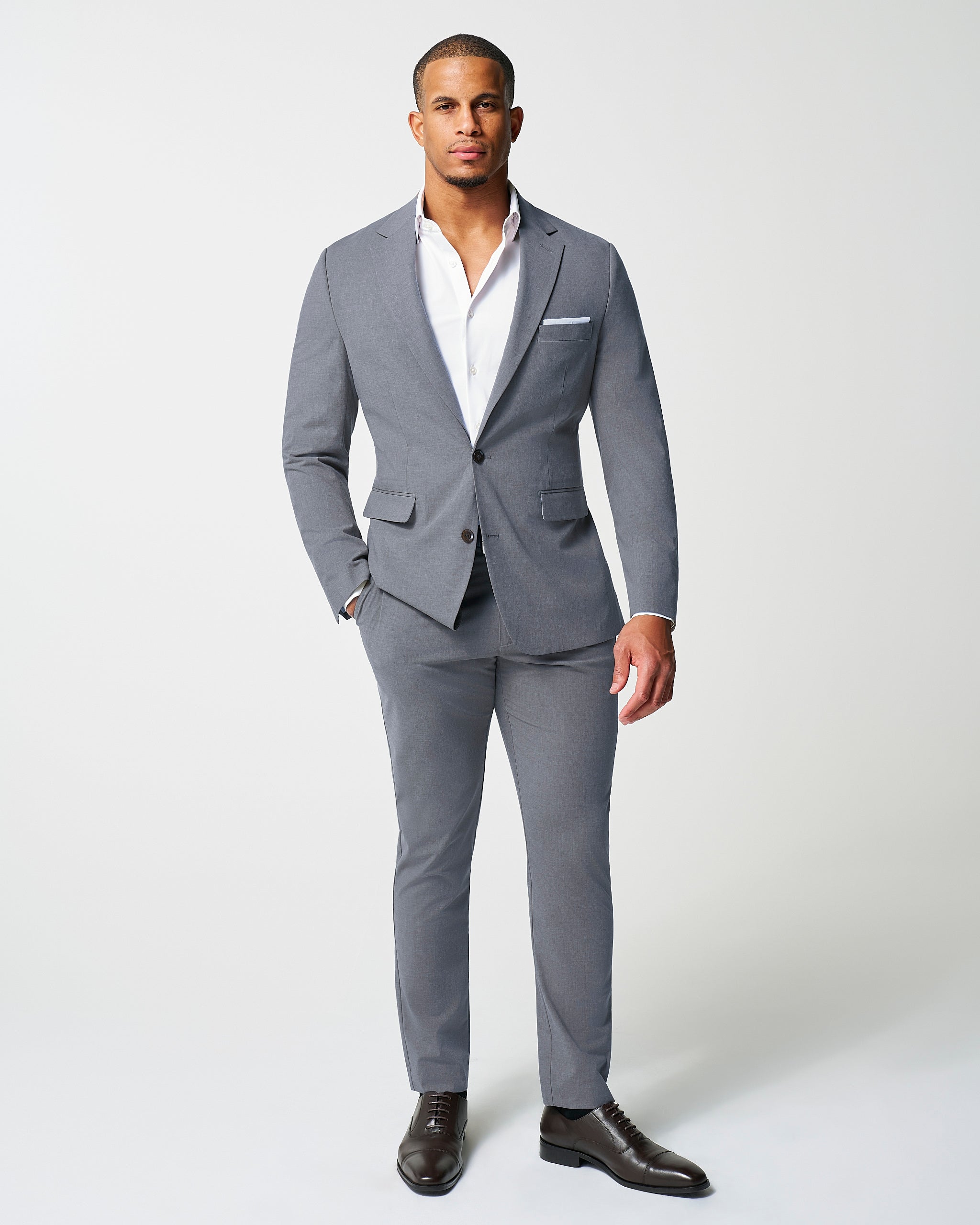 Athletic Fit Stretch Suit