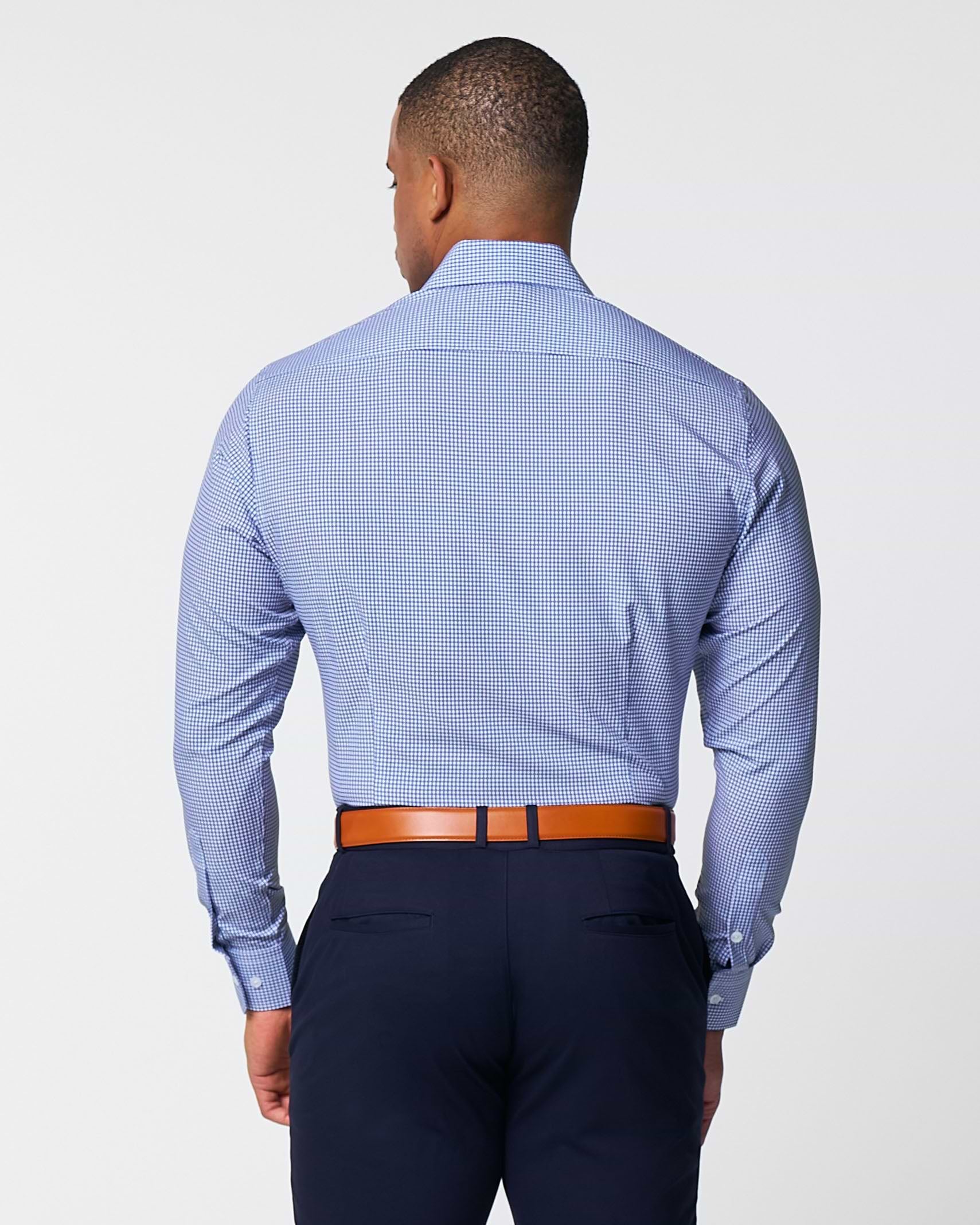 "The Wyndham" Royal Blue & White Square