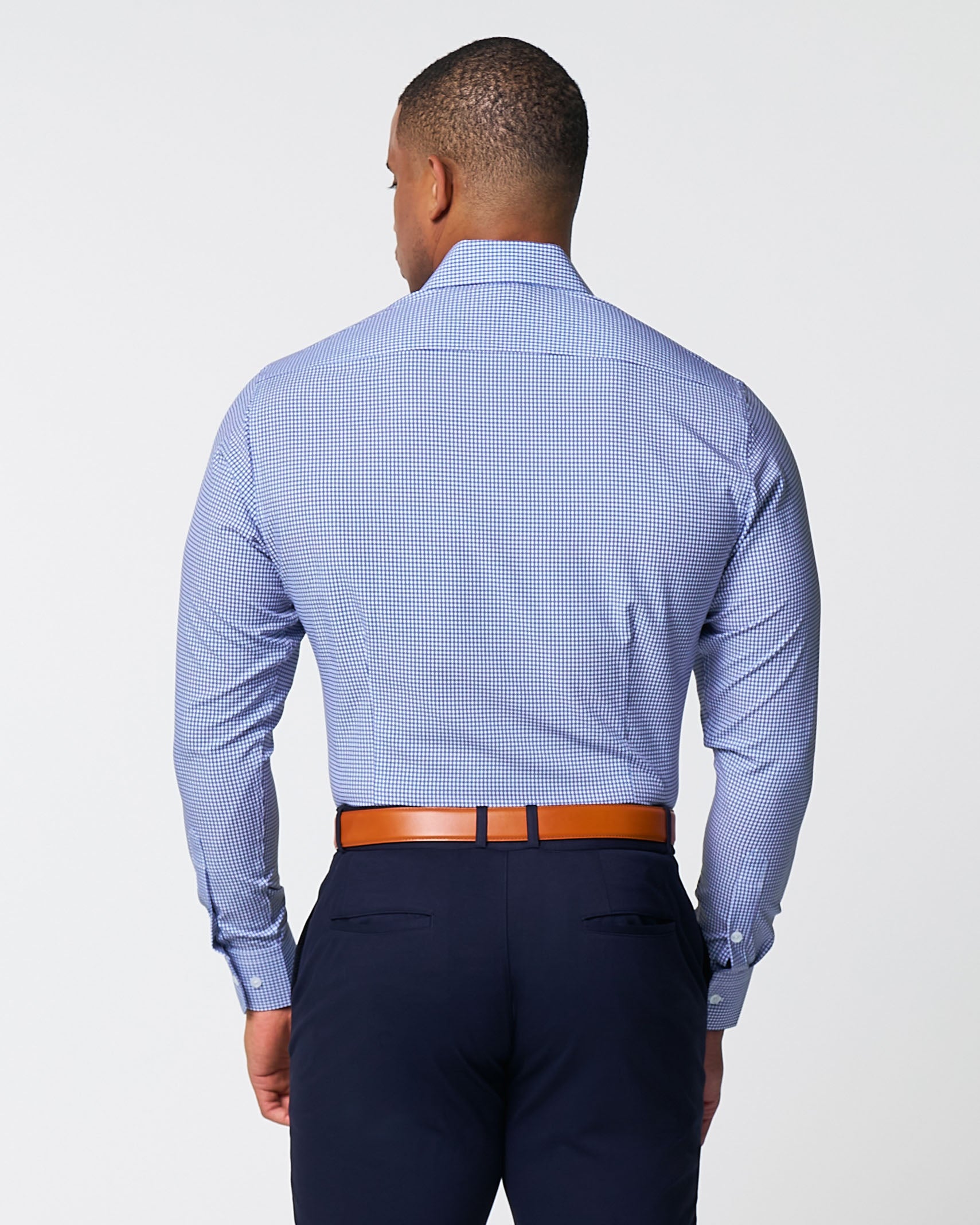 "The Wyndham" Royal Blue & White Square