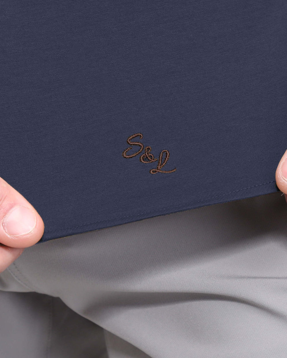 "The Stewart" Navy Button Down