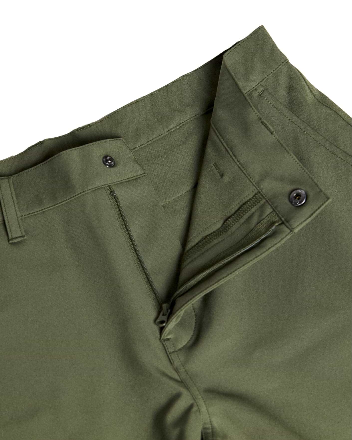 Athletic Fit Shorts - Olive